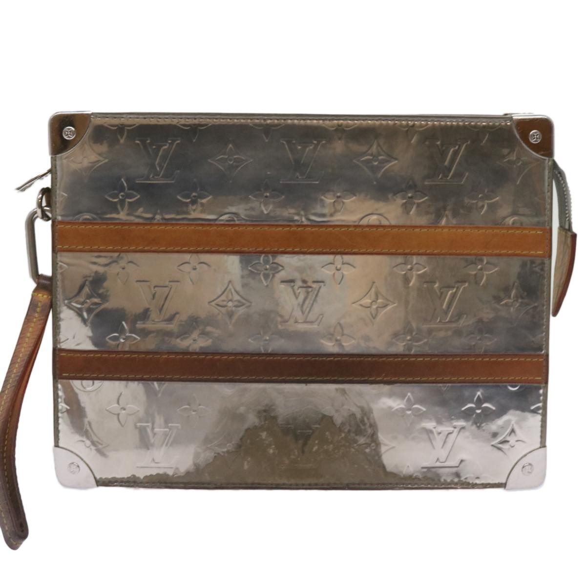 Louis Vuitton Louis Vuitton Trunk Pouch Monogram Mirror Coated Canvas Size ONE SIZE - 1 Thumbnail