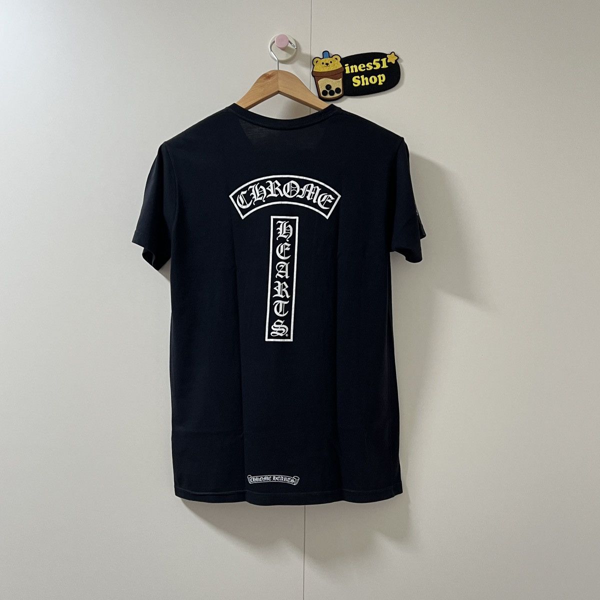 Chrome Hearts Vintage Chrome Hearts Star T-Bar Logo Tee | Grailed