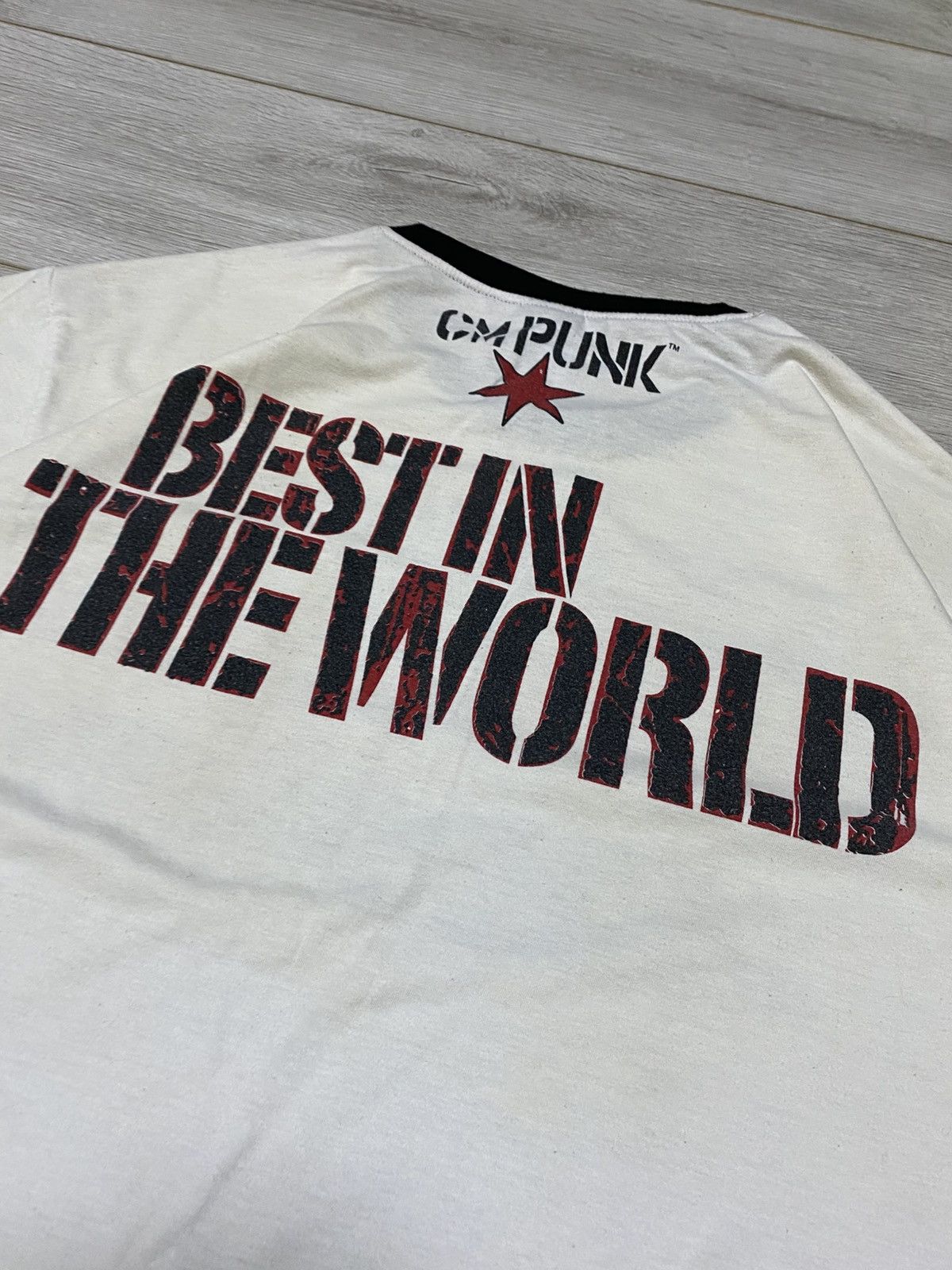 WWE Vintage CM Punk Best In The World WWE Wrestling T-Shirt Rare Size US M / EU 48-50 / 2 - 3 Thumbnail