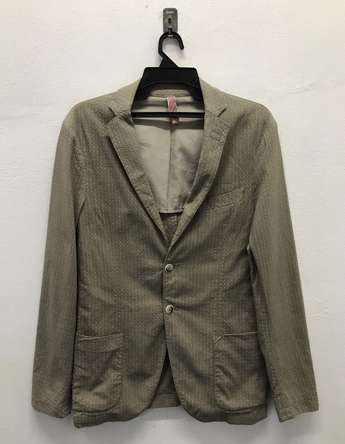 Barneys New York × Vintage Vintage Barneys NewYork Made In Italy Blazer Size US M / EU 48-50 / 2 - 1 Thumbnail