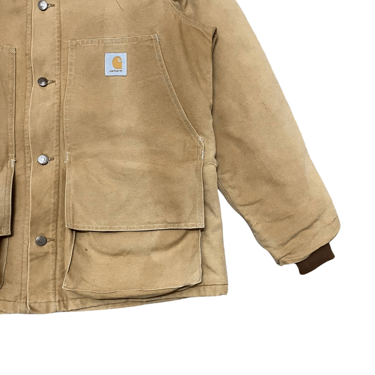 Carhartt Vintage 80's Carhartt Hunting Chore Duck Canvas Jacket Size US L / EU 52-54 / 3 - 4 Thumbnail