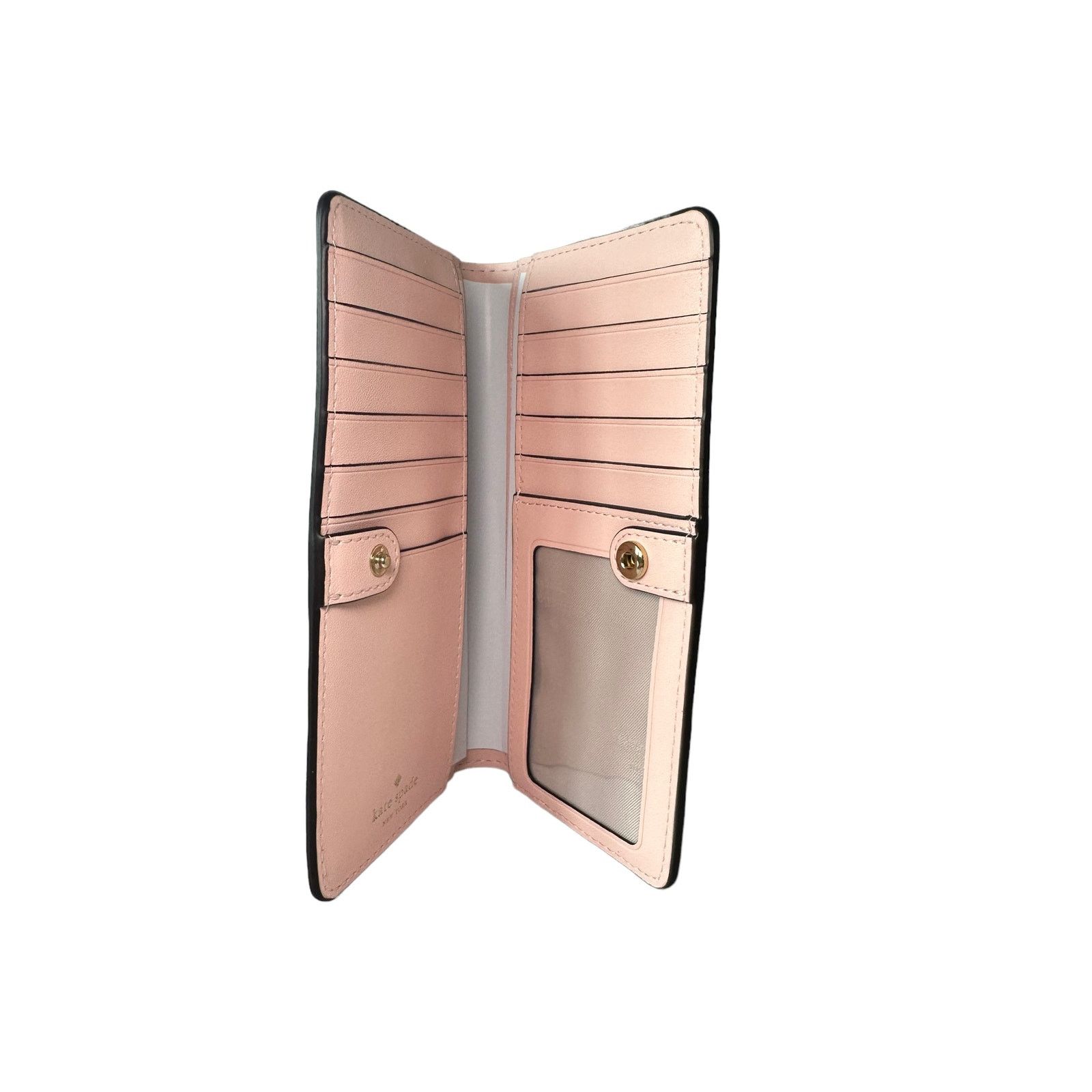 Kate Spade Kate spade Madison Large Slim Bifold Wallet in conch Pink Size ONE SIZE - 3 Thumbnail