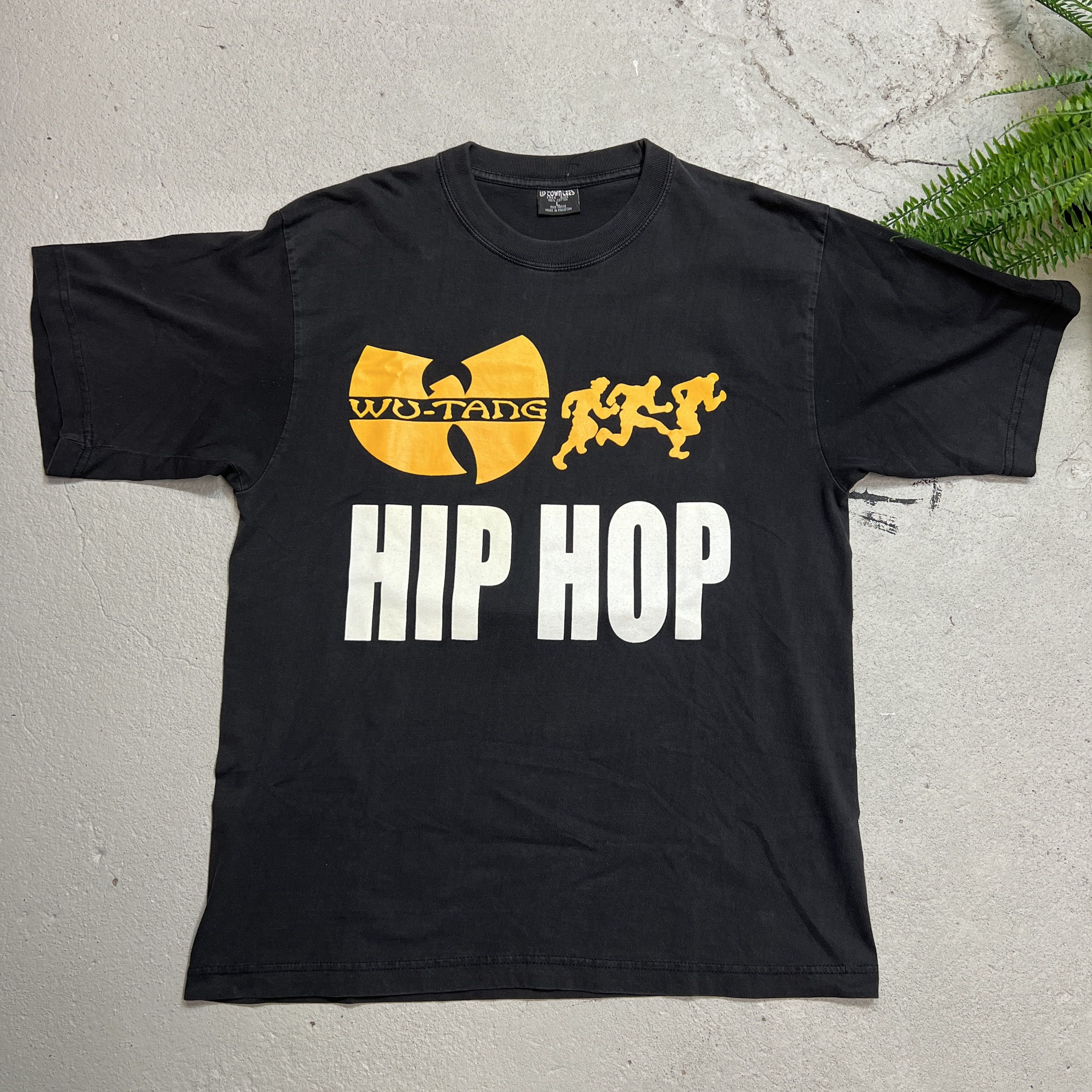 Vintage × Wu-Tang Clan 1990s Wu Tang Hip Hop Promo Rap Style Black Tee Size US L / EU 52-54 / 3 - 3 Thumbnail