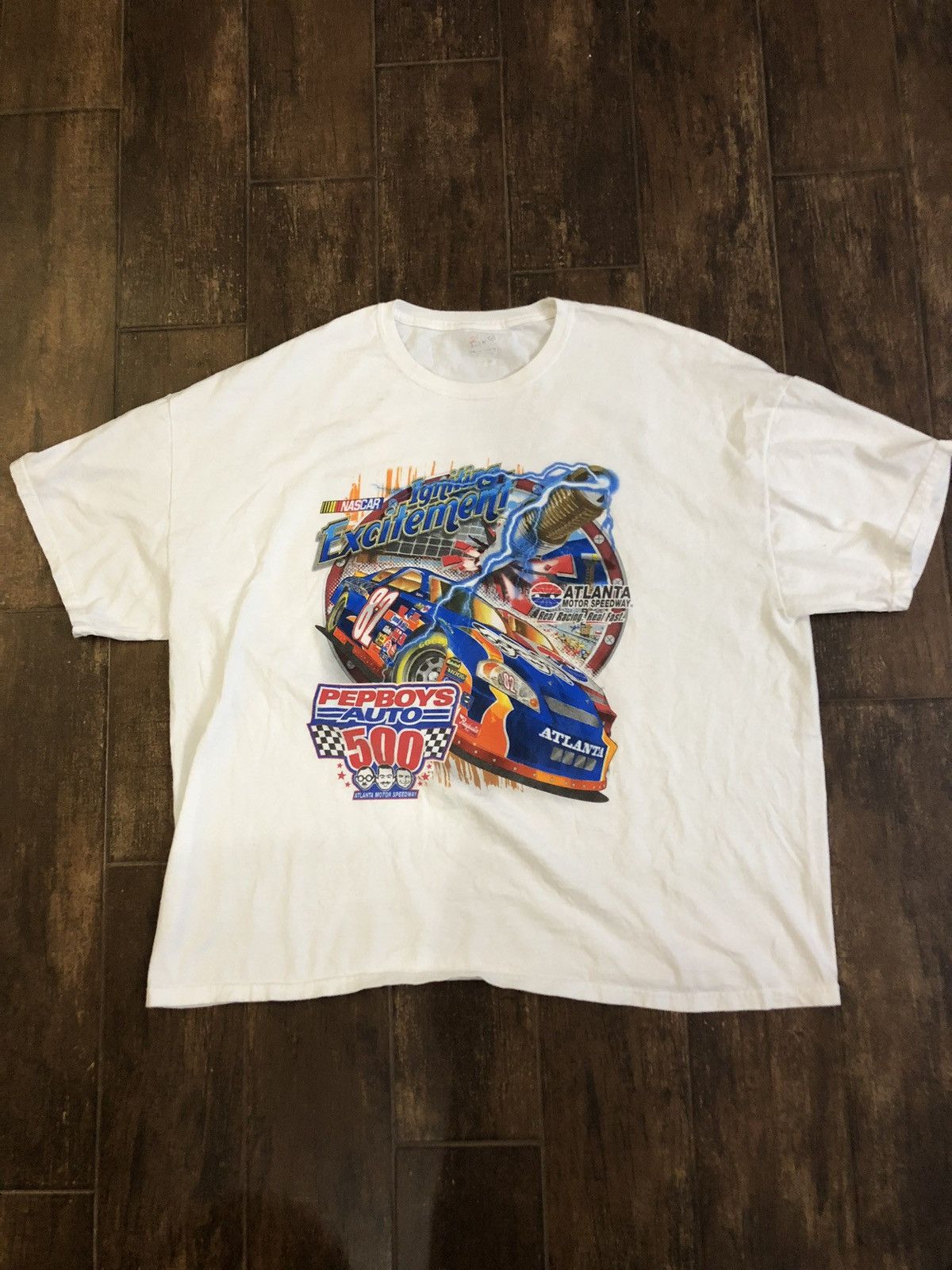 NASCAR 2007 Pepboys Auto 500 Racing Atlanta Nascar Tee Size US XXL / EU 58 / 5 - 1 Thumbnail
