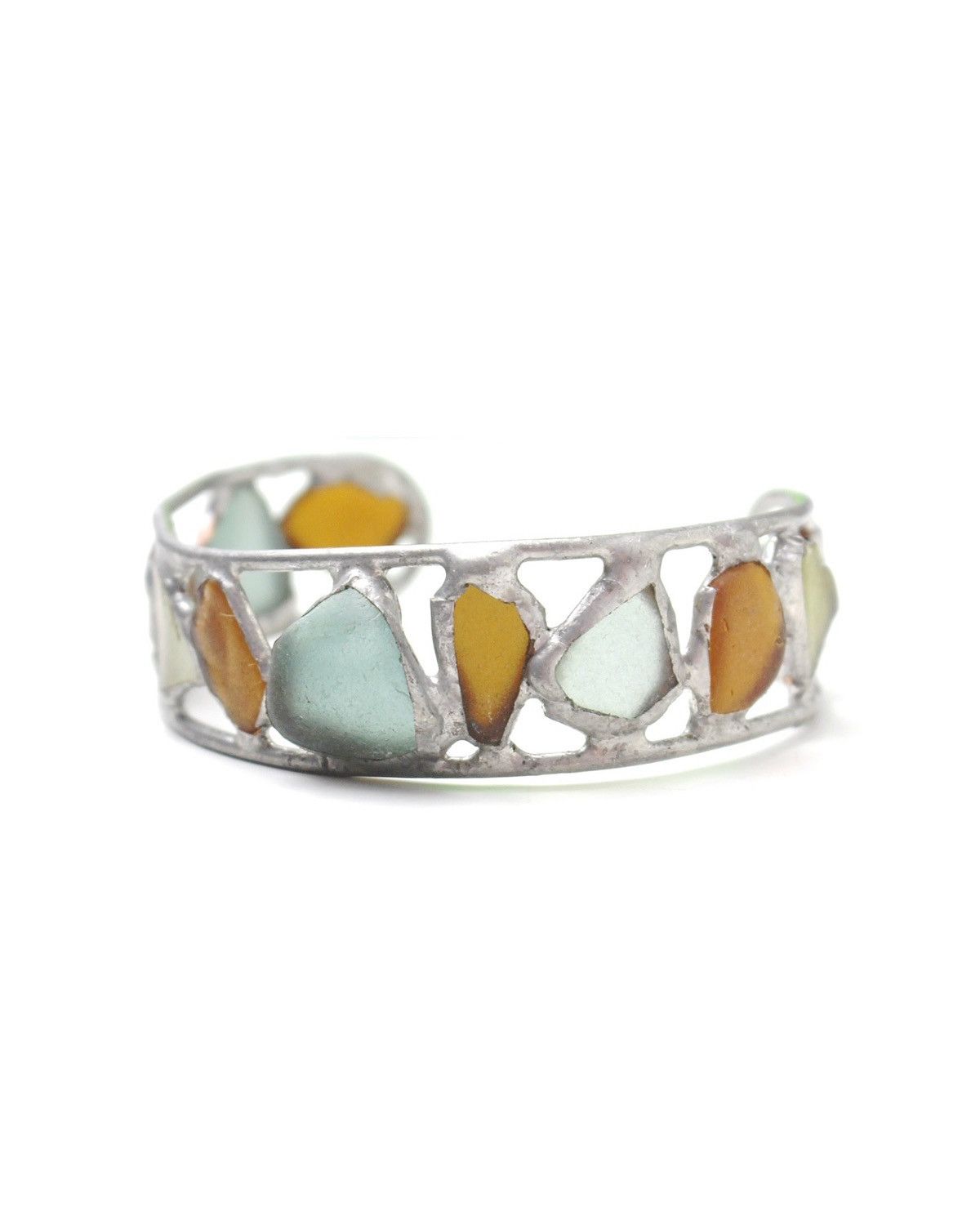 Hysteric Glamour 2000S JAPANESE MADE SEA GLASS MOSAIC BANGLE Size ONE SIZE - 2 Thumbnail