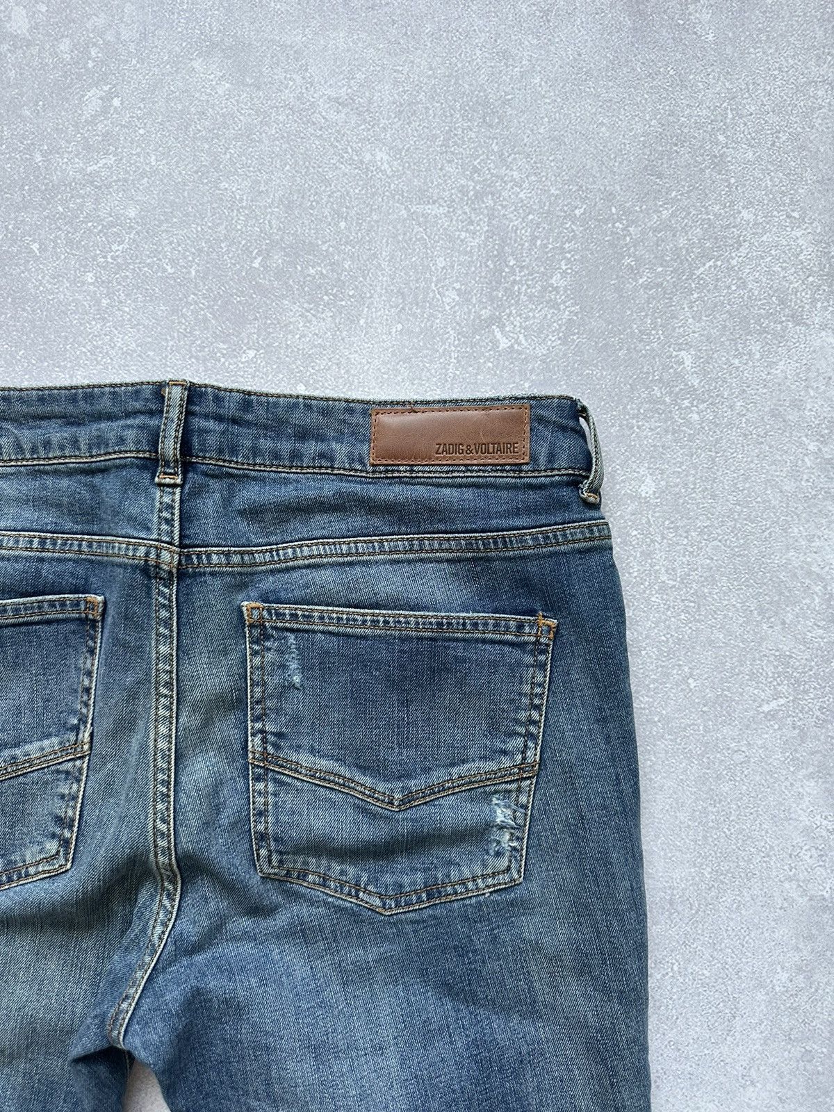 Zadig & Voltaire Womens jeans Zadig Voltaire Size 29 Color Blue Avantgarde Size 29" - 16 Thumbnail