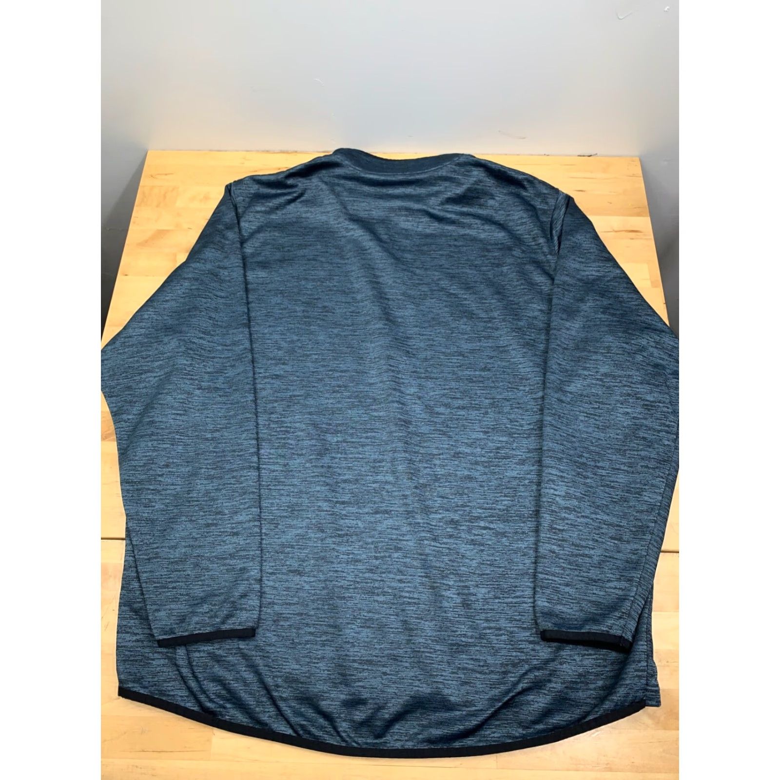 Under Armour Under Armour Sweatshirt Pullover 1/4 Zip Men 2XL Heather Blue High Neck Size US XXL / EU 58 / 5 - 2 Thumbnail