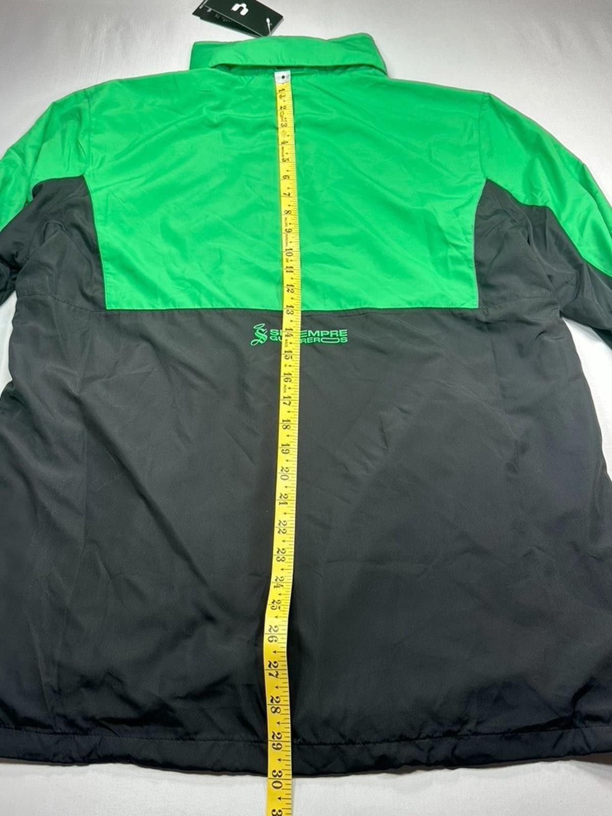 Jean Charles De Castelbajac Club Santos Laguna Siempre Guerreros 1/2 Zip Coat Green S Size ONE SIZE - 3 Thumbnail