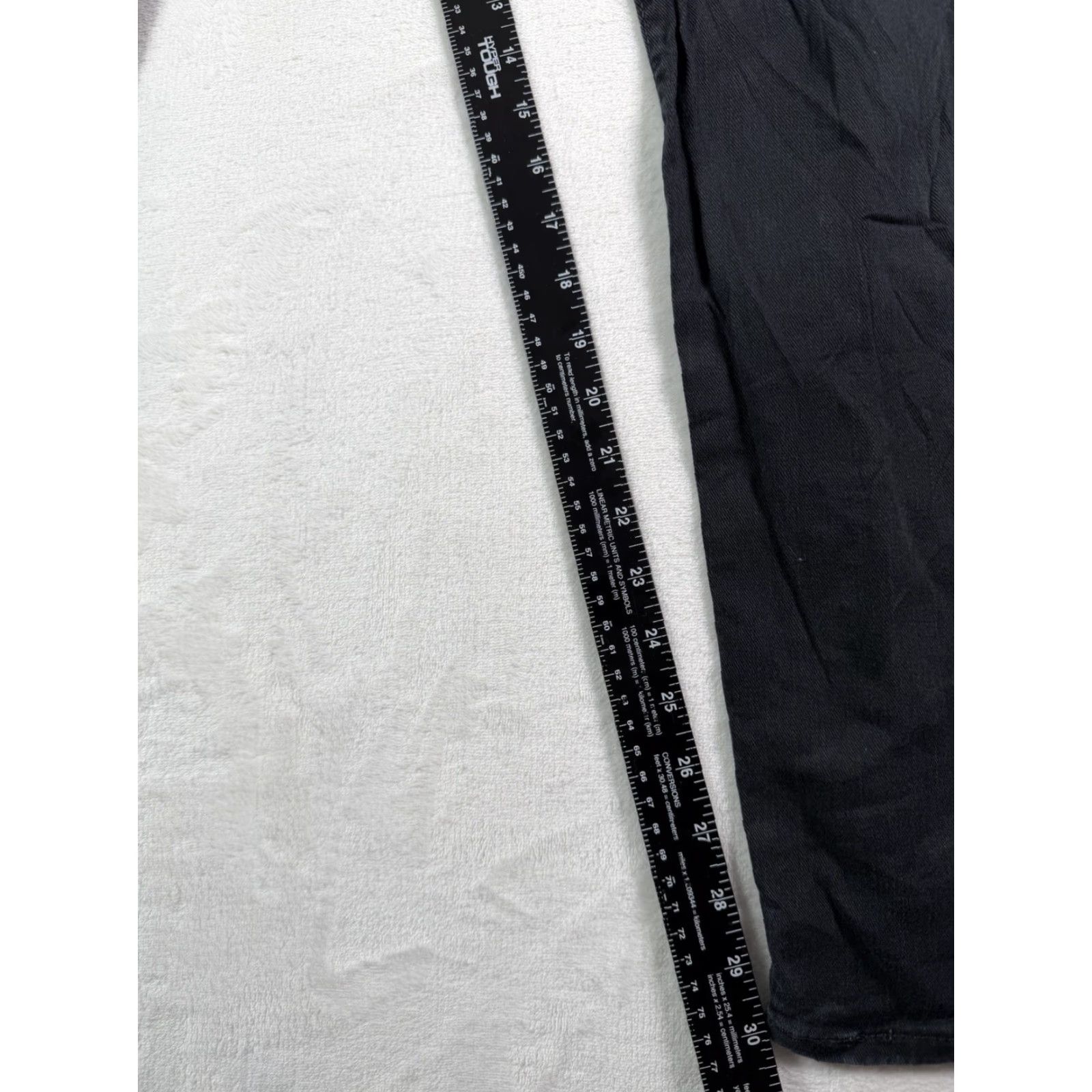 Levi's VINTAGE Levi's 508 Jeans Black Men's 30x32 Slim Straight Fit Stretch Distressed Size US 30 / EU 46 - 7 Thumbnail