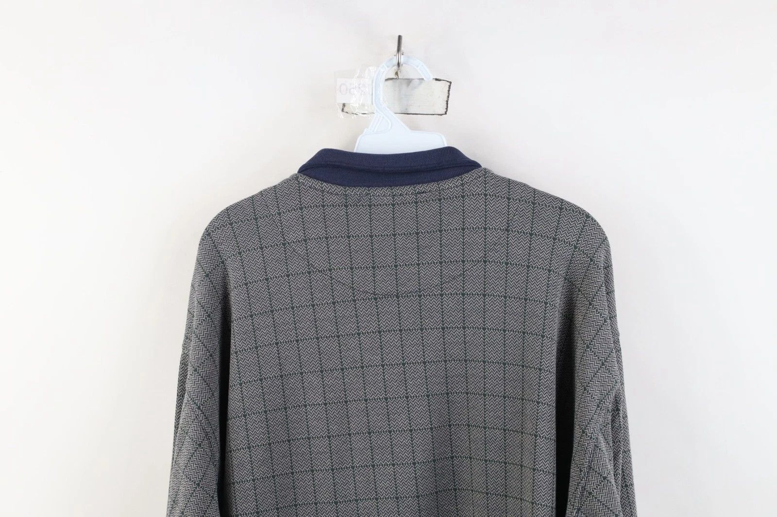 Vintage Vintage 90s Streetwear Knit Long Sleeve Rugby Polo Shirt Size US XXL / EU 58 / 5 - 10 Thumbnail
