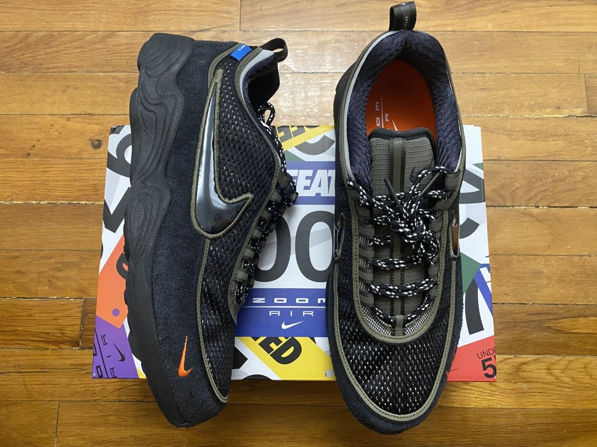 Nike × Undefeated Size 12 - Undefeated x Nike Air Zoom SPIRIDON Khaki Black Size US 12 / EU 45 - 11 Thumbnail