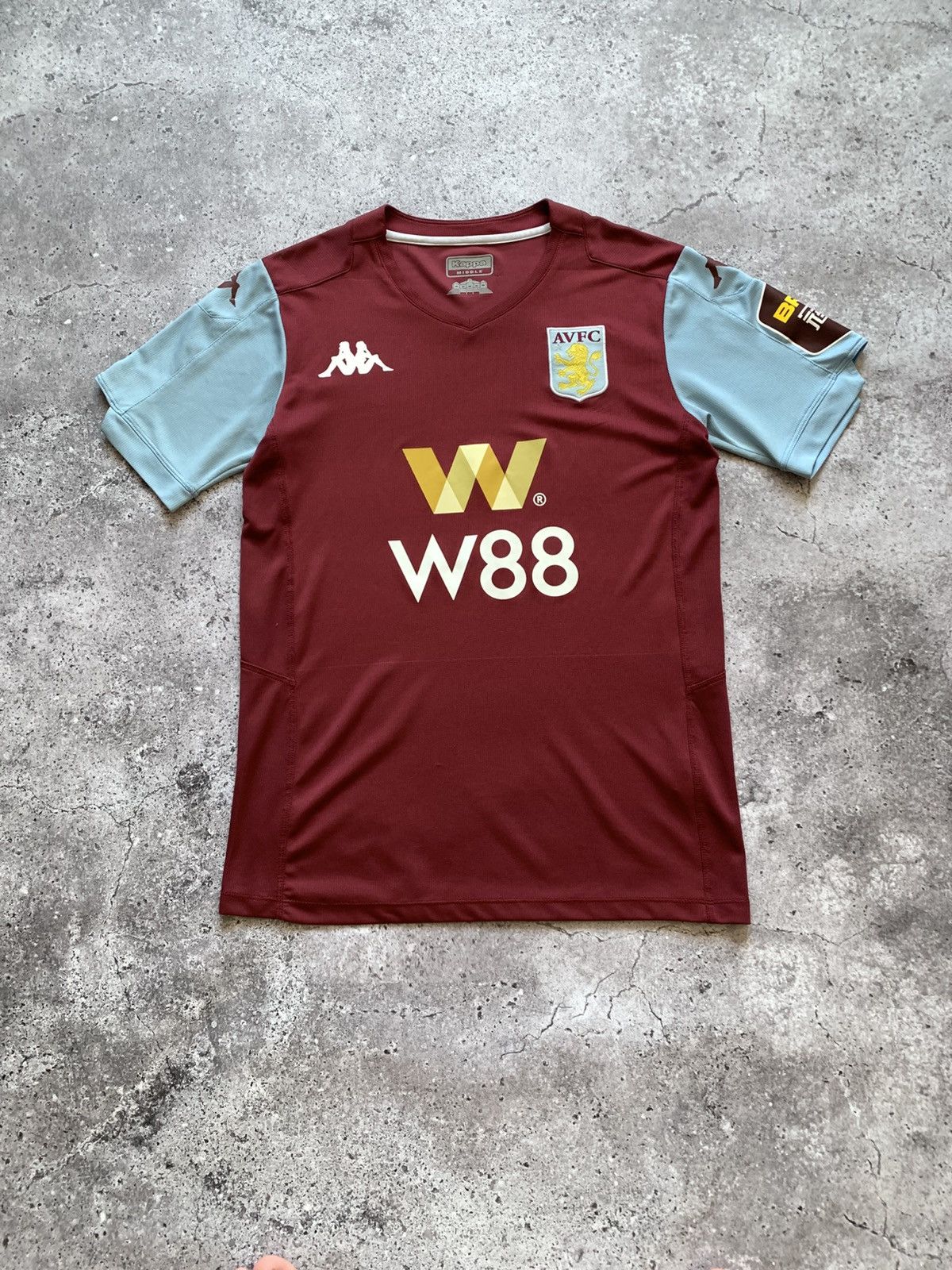 Kappa 🔥KAPPA ASTON VILLA 2019/20 HOME SOCCER JERSEY SHIRT Size US M / EU 48-50 / 2 - 1 Thumbnail