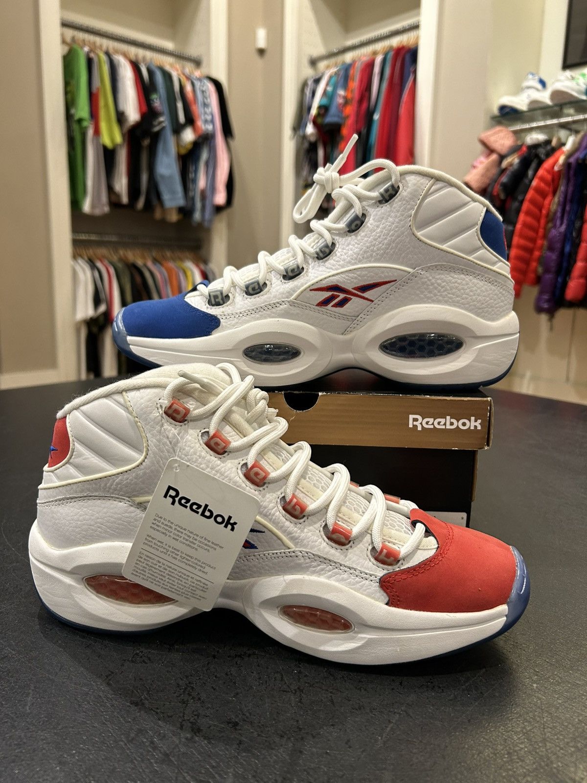 Reebok Reebok Question Mid Sneakers Size US 9.5 / EU 42-43 - 2 Thumbnail