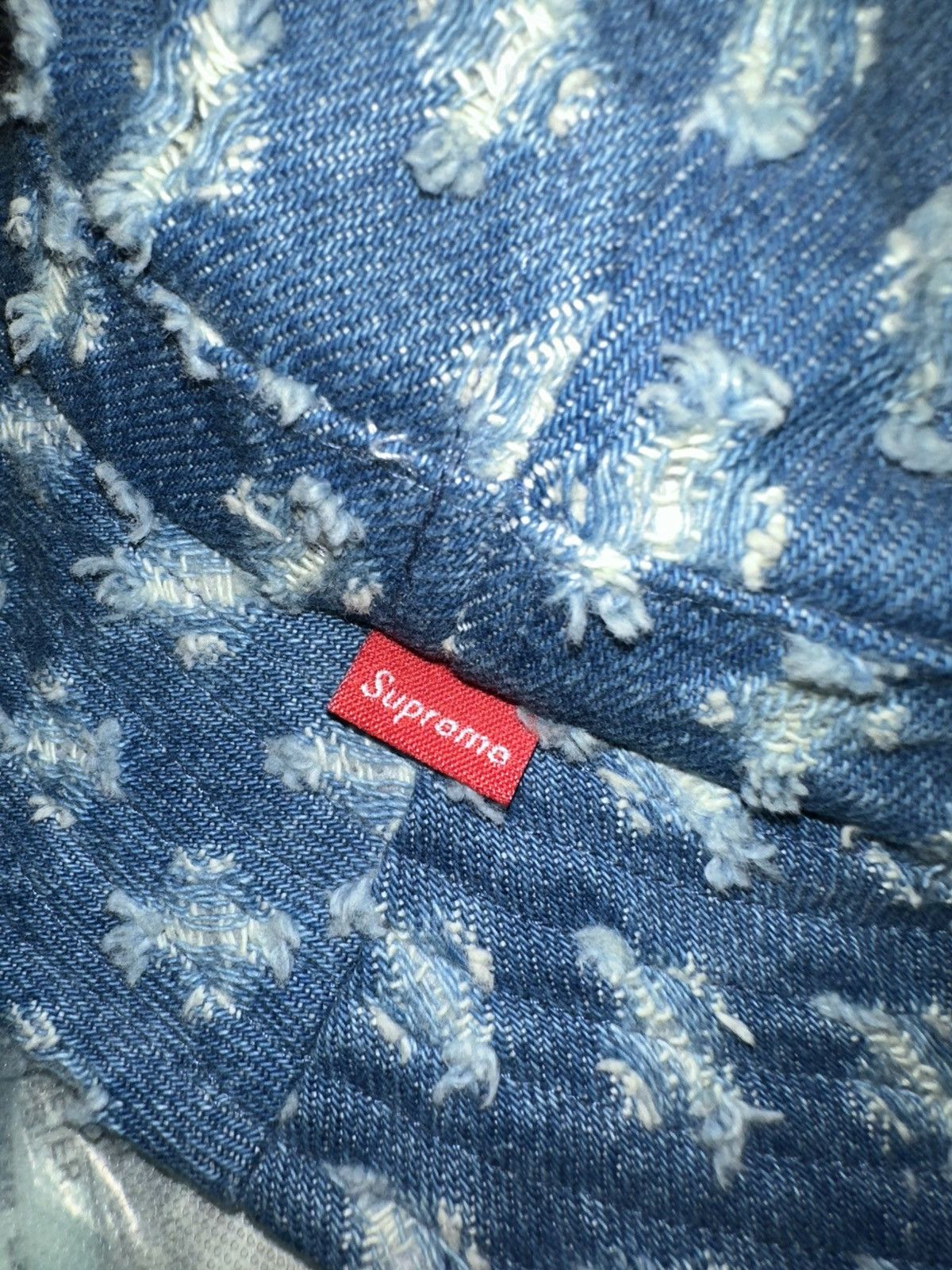 Supreme Supreme Hole Punch Denim Crusher S/M Size ONE SIZE - 3 Thumbnail