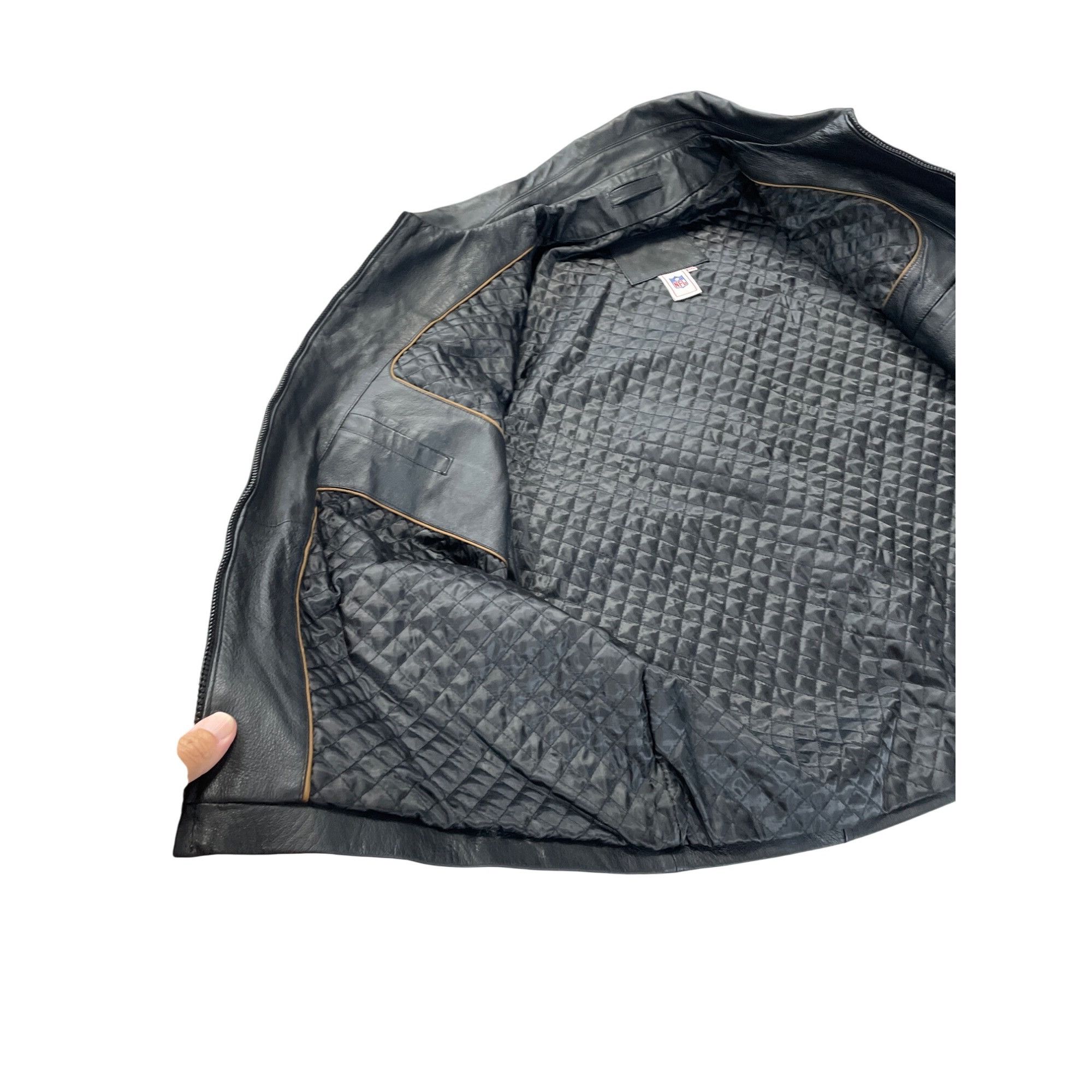 NFL NFL Super Bowl XXXIX mens Black Leather Jacket size XXL SKU Size US XXL / EU 58 / 5 - 10 Thumbnail