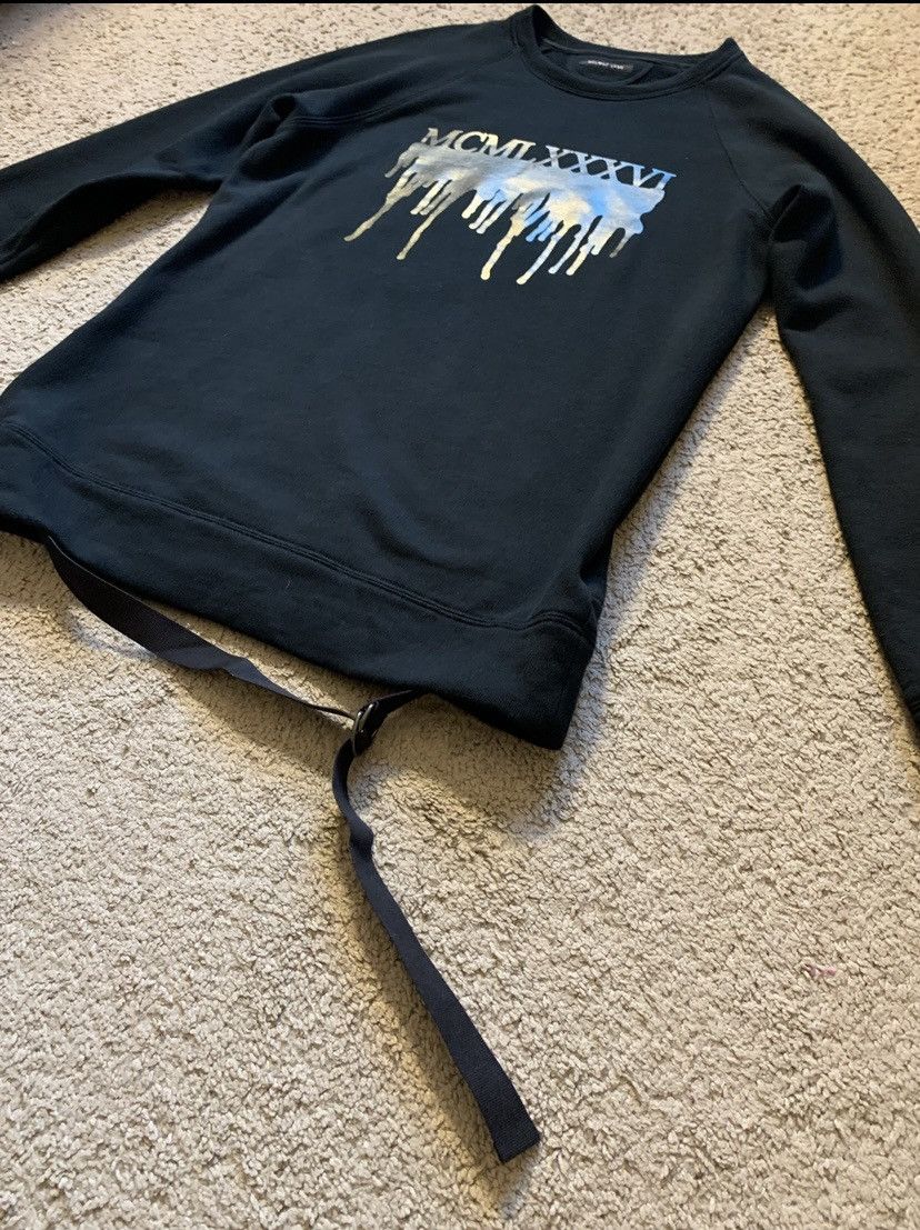 Helmut Lang HELMUT LANG (1986) ROMAN NUMERALS SWEATSHIRT Size US M / EU 48-50 / 2 - 19 Thumbnail