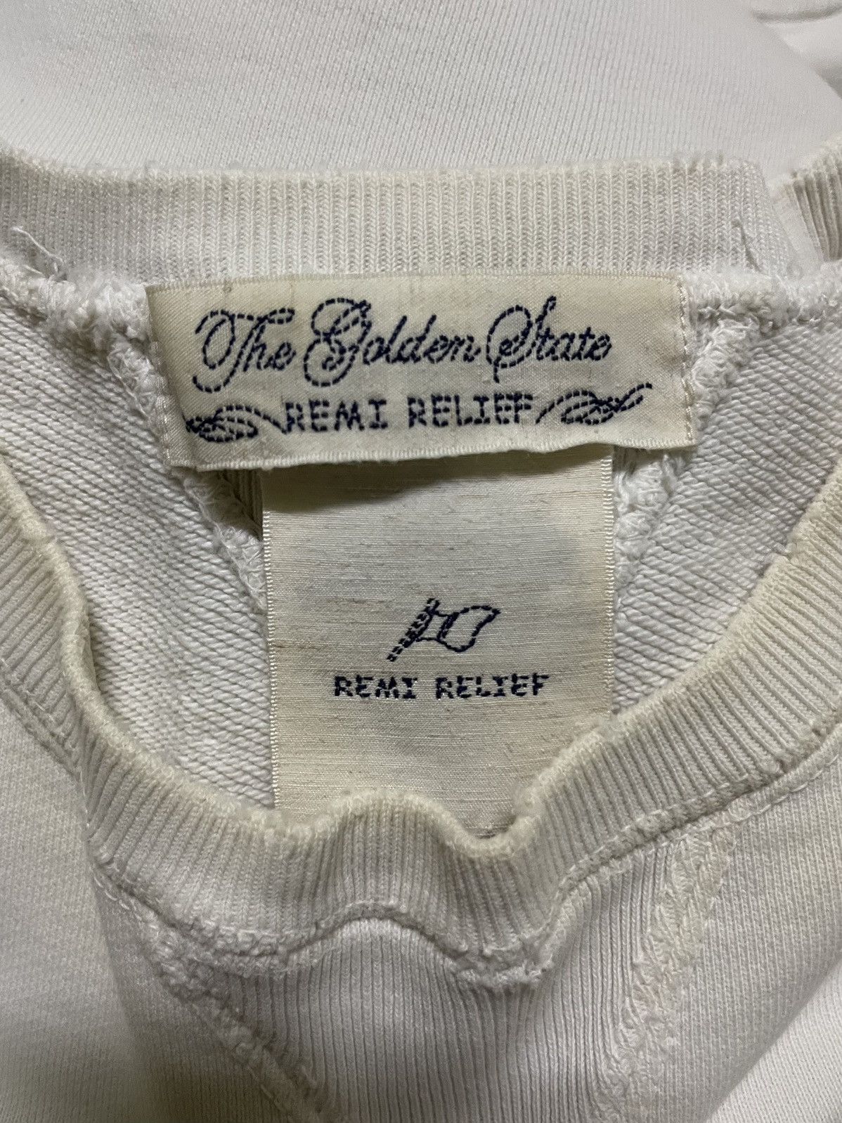 Japanese Brand Remi Relief Cotton Jersey Sweatshirt Crewneck Size US S / EU 44-46 / 1 - 23 Thumbnail