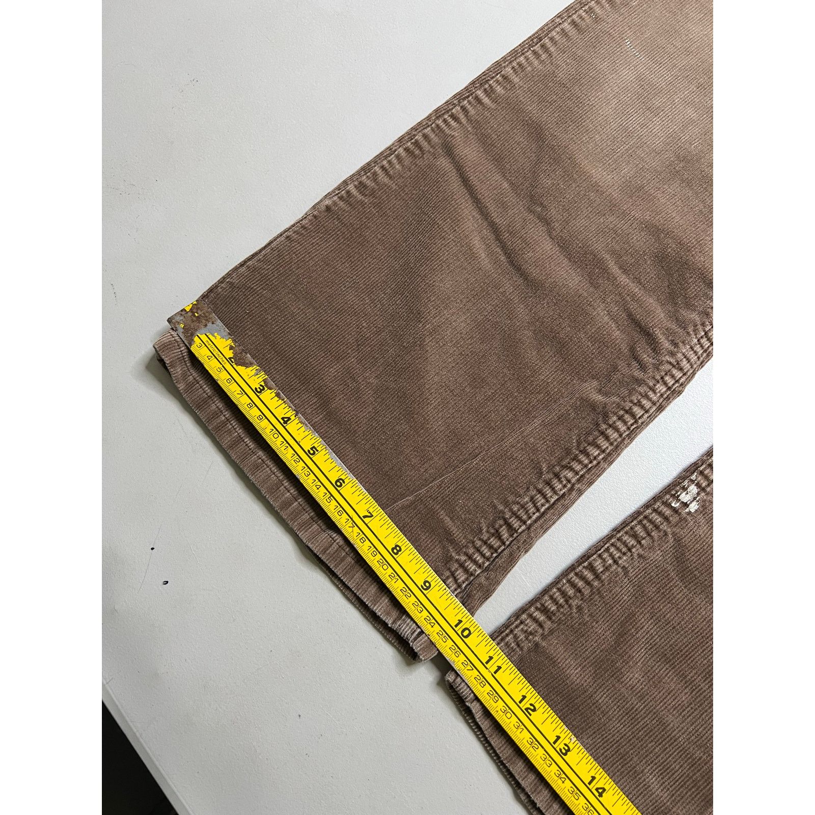 Levi's Vintage Levi’s 646 Brown Corduroy Flared Bell Bottoms 35x30 Size US 35 - 6 Thumbnail