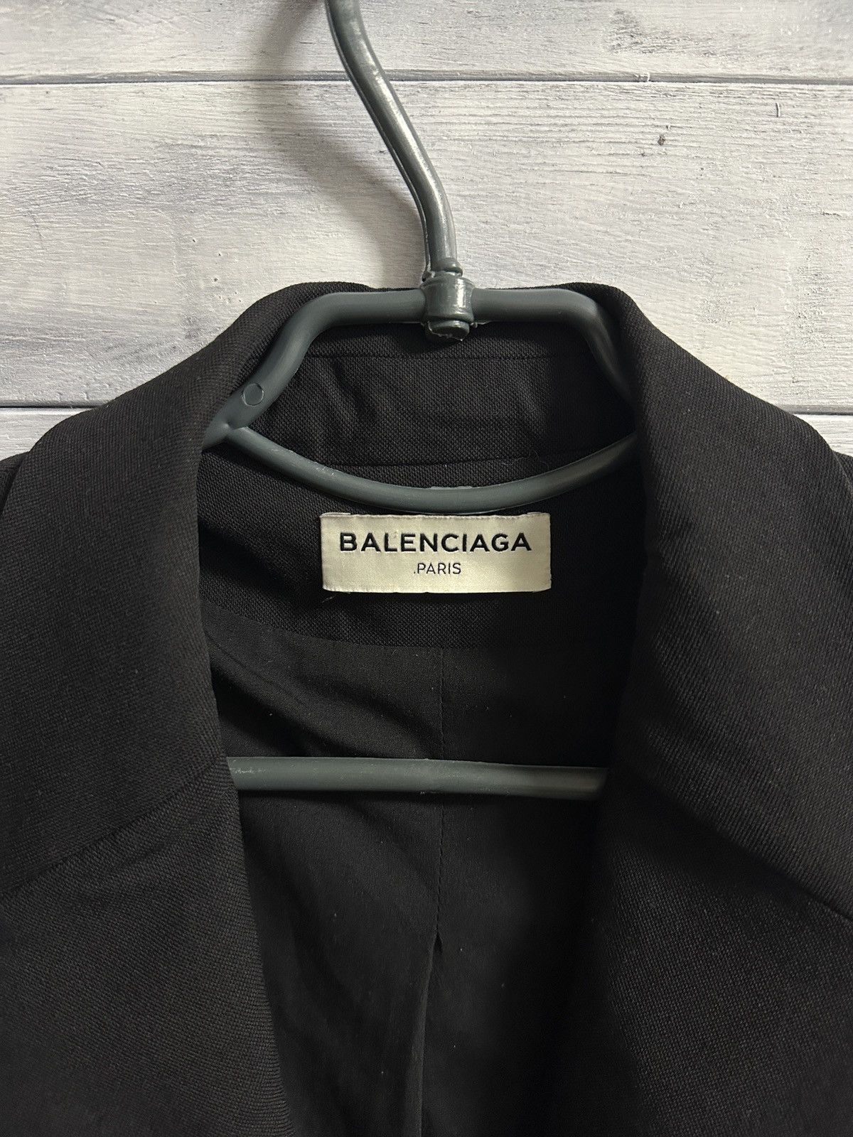 Balenciaga Rare Luxury WMN Blazer Balenciaga Wool 39% Size S / US 4 / IT 40 - 2 Thumbnail