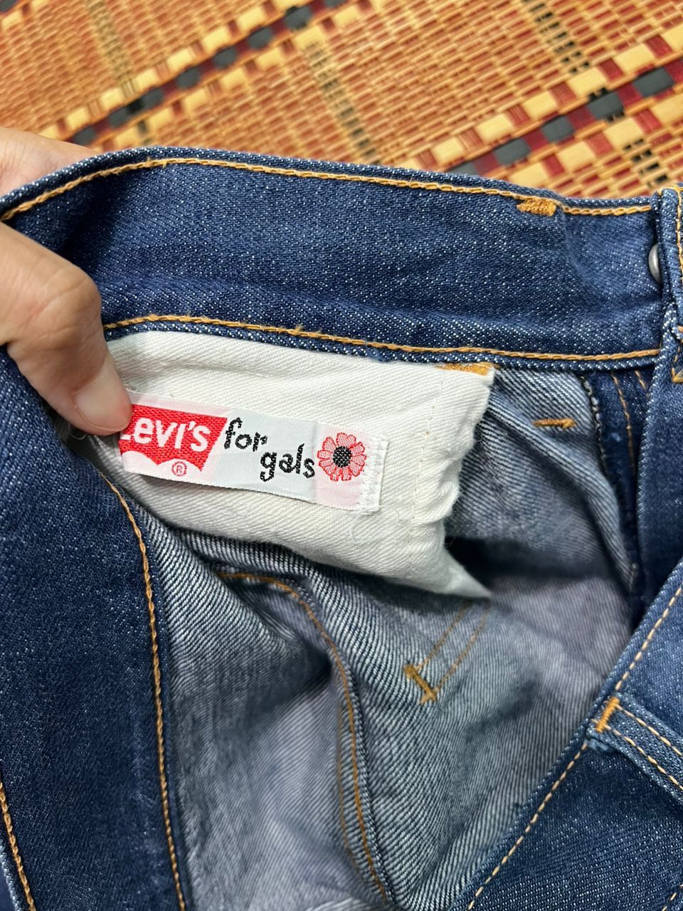 Levi's × Vintage Vtg 60’s Levis Big E white Tab Size 29" - 9 Thumbnail