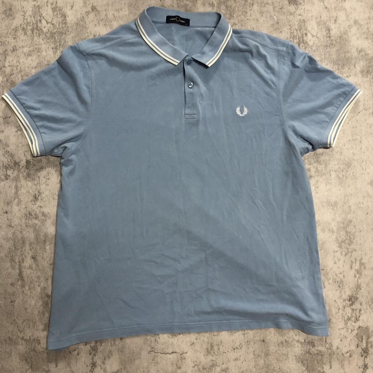 Fred Perry Fred Perry blue polo shirt #poloshirt Size US XXL / EU 58 / 5 - 1 Thumbnail