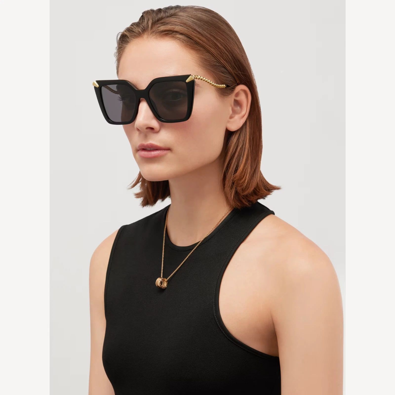 Bvlgari BVLGARI 40002 Serpenti Viper BV40002I Pink Sunglasses 72B Size ONE SIZE - 15 Thumbnail