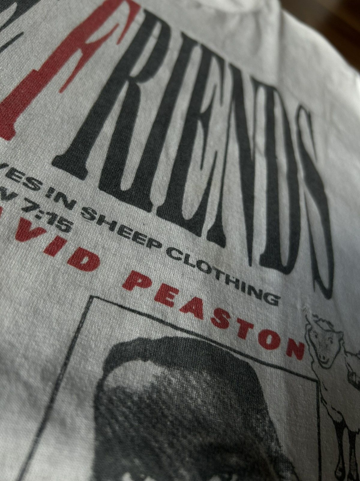 Vintage Vintage Fake Friends Vlone 90s Graphic T Shirt Size US XL / EU 56 / 4 - 3 Thumbnail