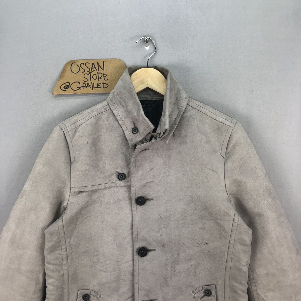 Nicole Club Vintage Nicole Club For Men Thinsulate Moleskine Long Jacket Size US S / EU 44-46 / 1 - 4 Thumbnail