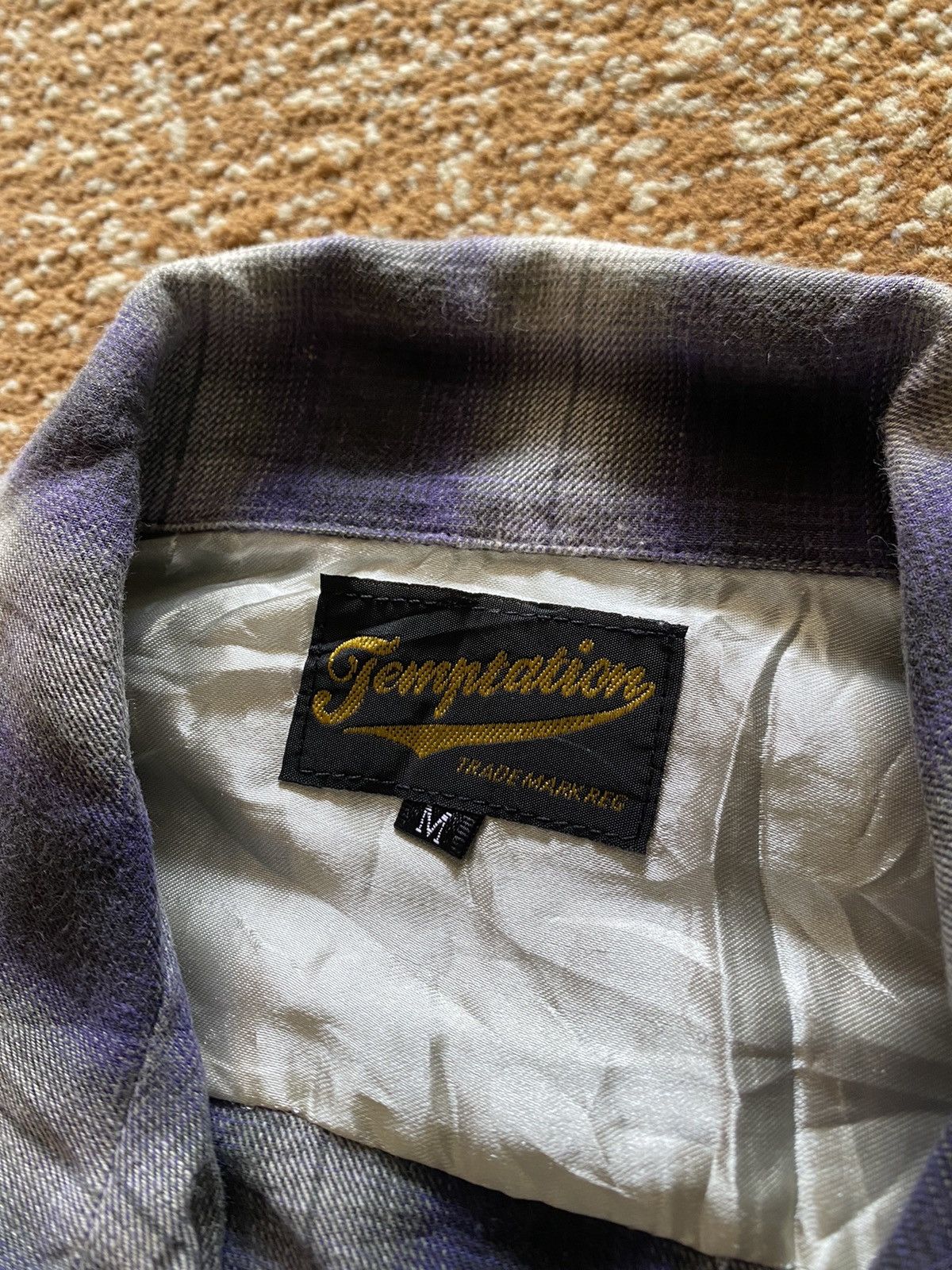 Japanese Brand Temptation plaid button shirt Size US M / EU 48-50 / 2 - 3 Thumbnail