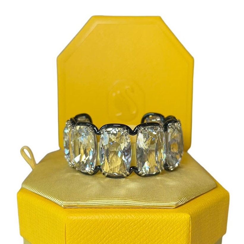 Swarovski Swarovski Harmonia cuff Oversized floating crystals Bracelet Size ONE SIZE - 1 Thumbnail