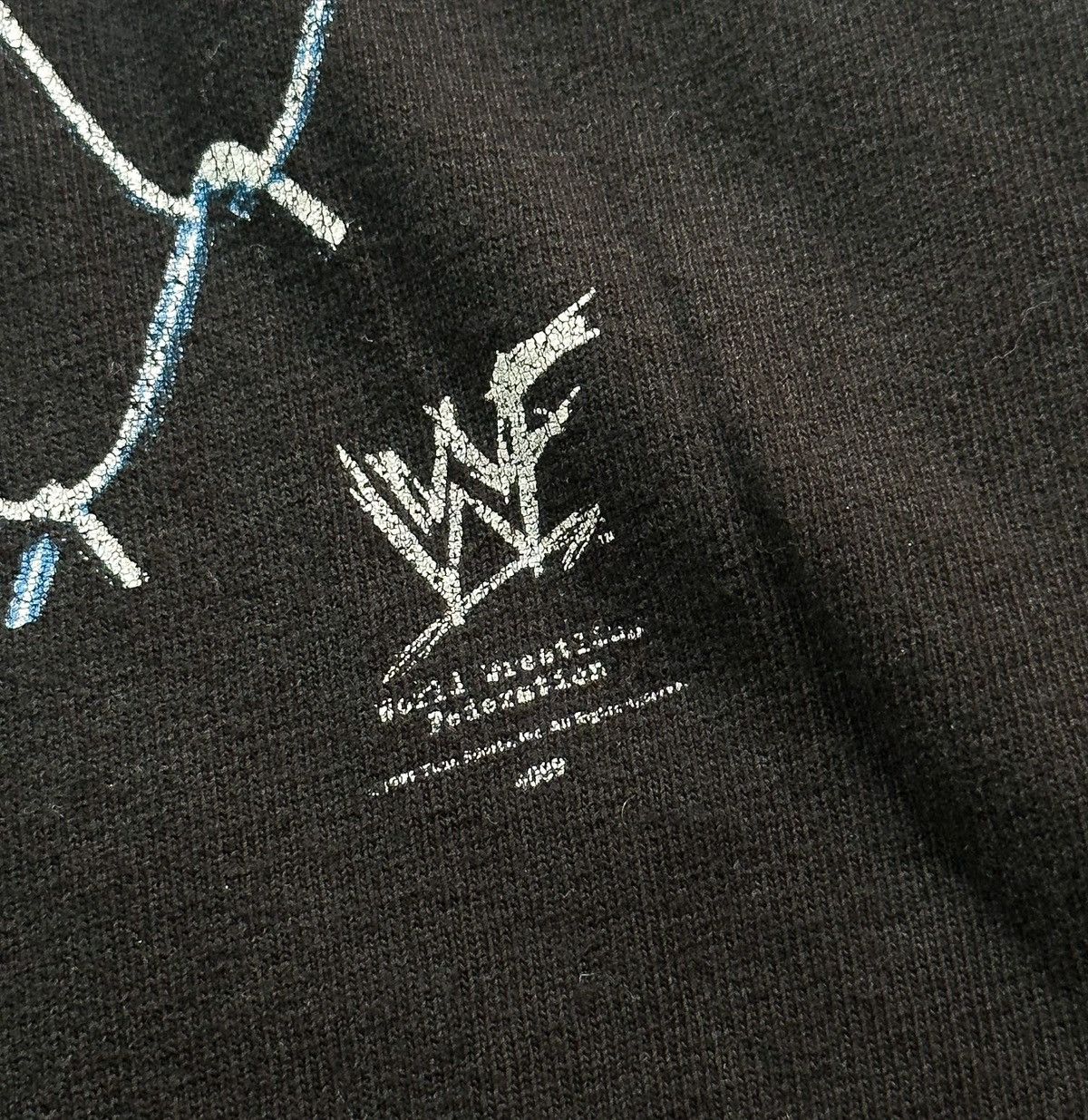 Vintage 2000’s THRASHED Steve Austin T-Shirt Size US L / EU 52-54 / 3 - 4 Thumbnail