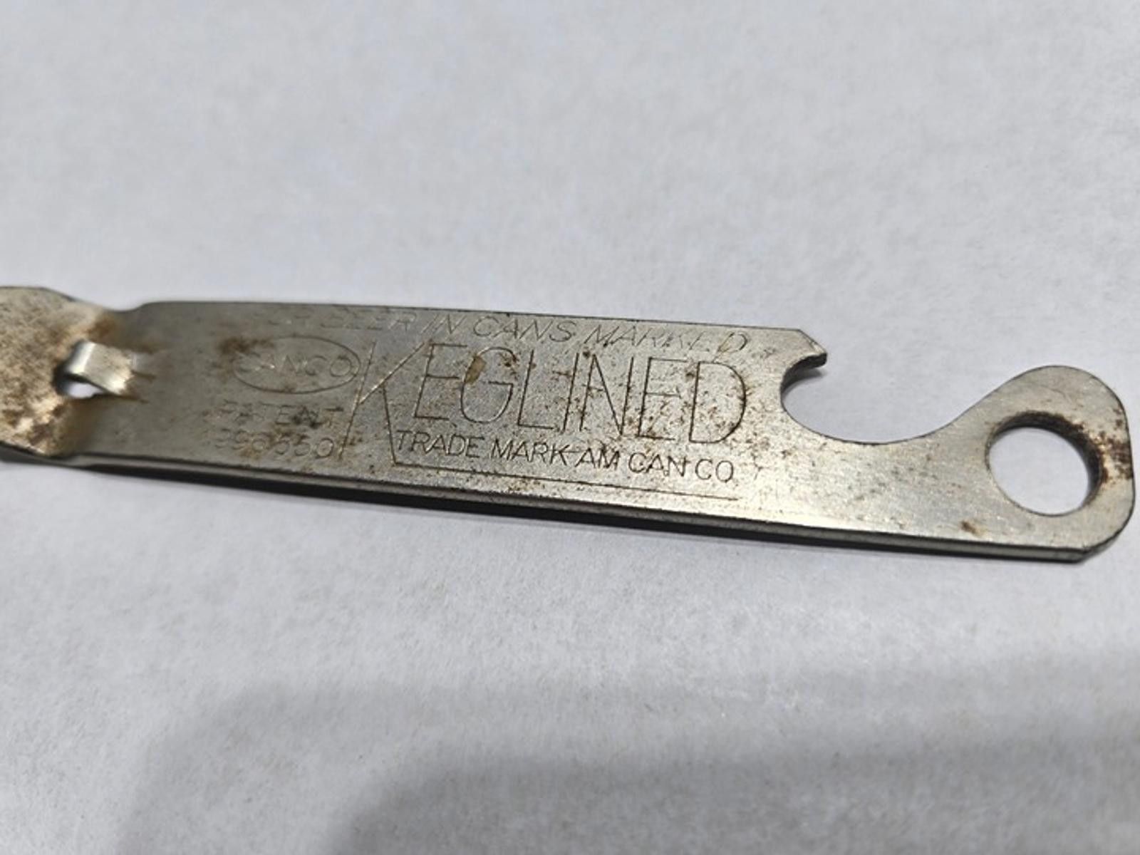 Pabst Blue Ribbon Vintage: 1950's: CANCO: Pabst Blue Ribbon: Can/Bottle Opener Size ONE SIZE - 4 Thumbnail