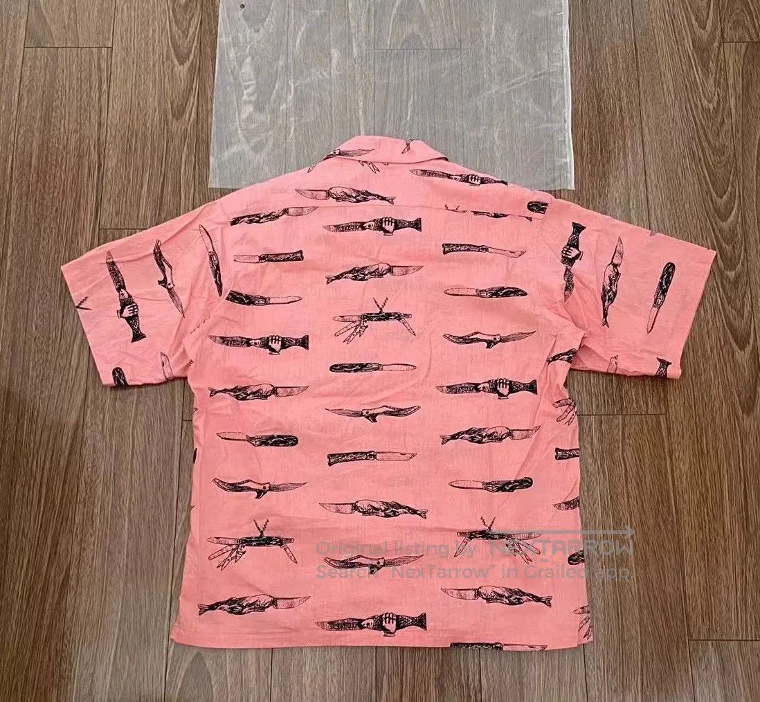 Descendant pink short sleeve shirt with fish print. Size US M / EU 48-50 / 2 - 2 Thumbnail