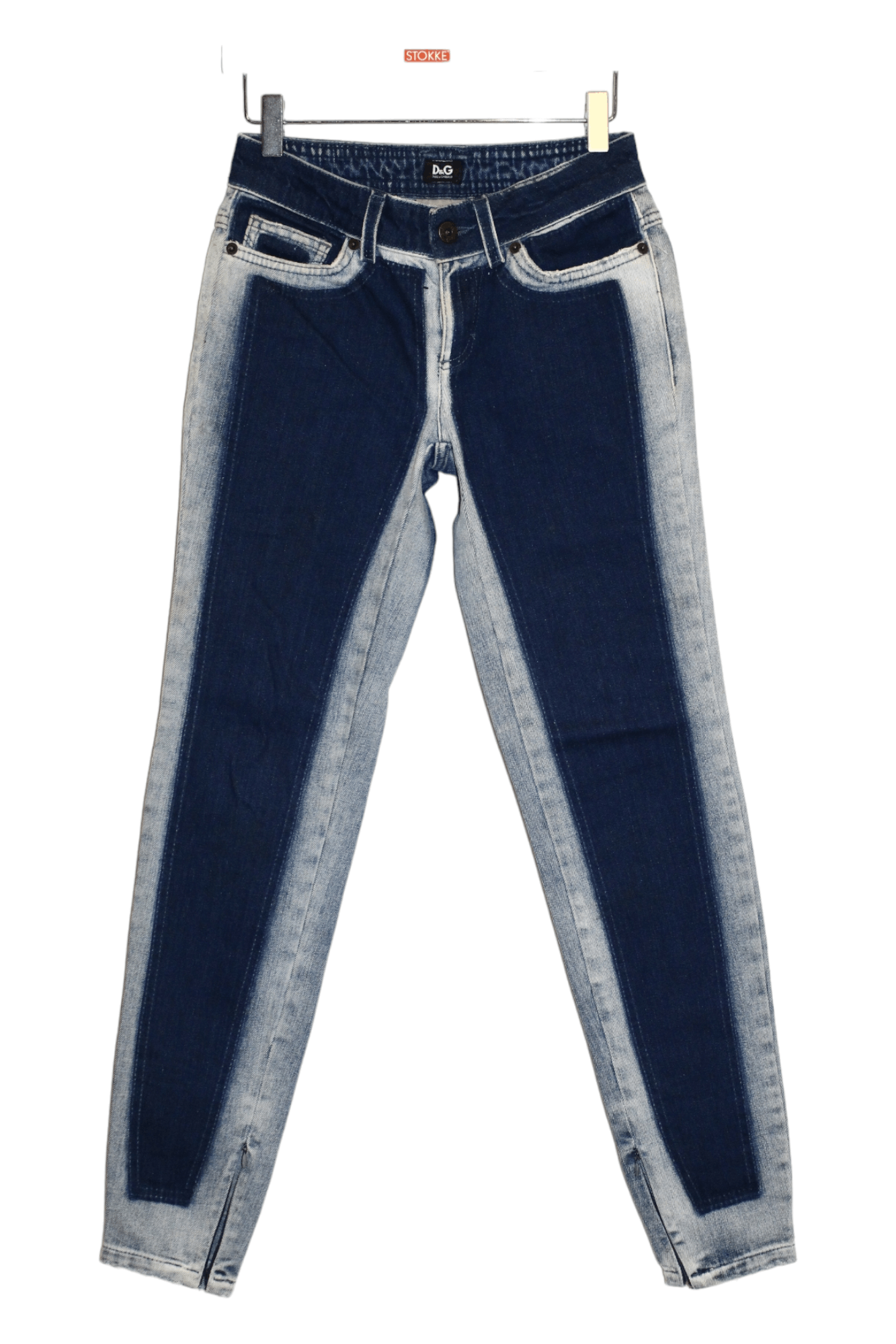Dolce & Gabbana Dolce & Gabbana Very Tight Low Rise Bleach Skinny Jeans Size 25" / US 0 / IT 36 - 12 Thumbnail