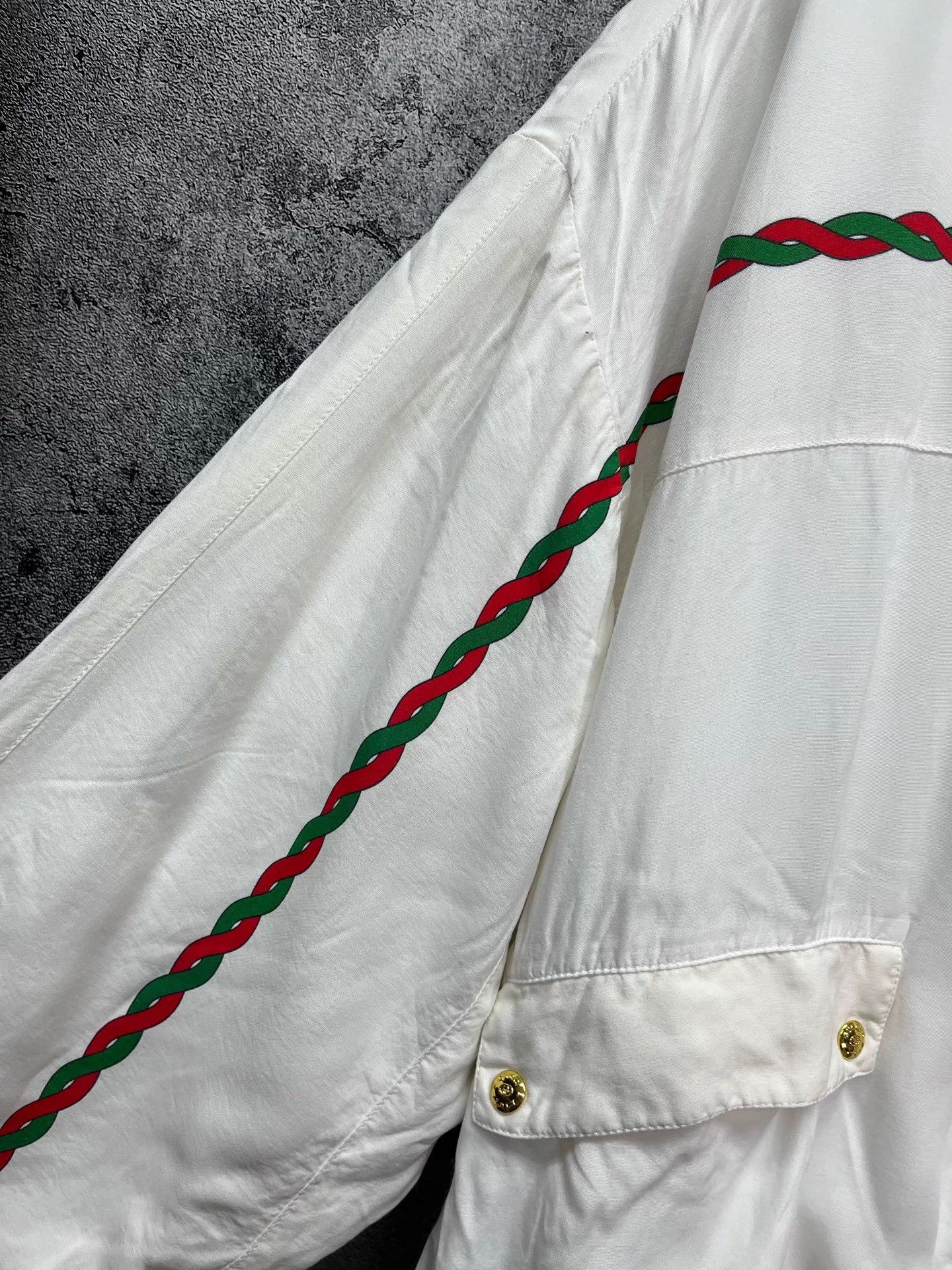 Gucci GUCCI Red/Green Stripe Gold Button Jacket Worn Once Size US M / EU 48-50 / 2 - 5 Thumbnail