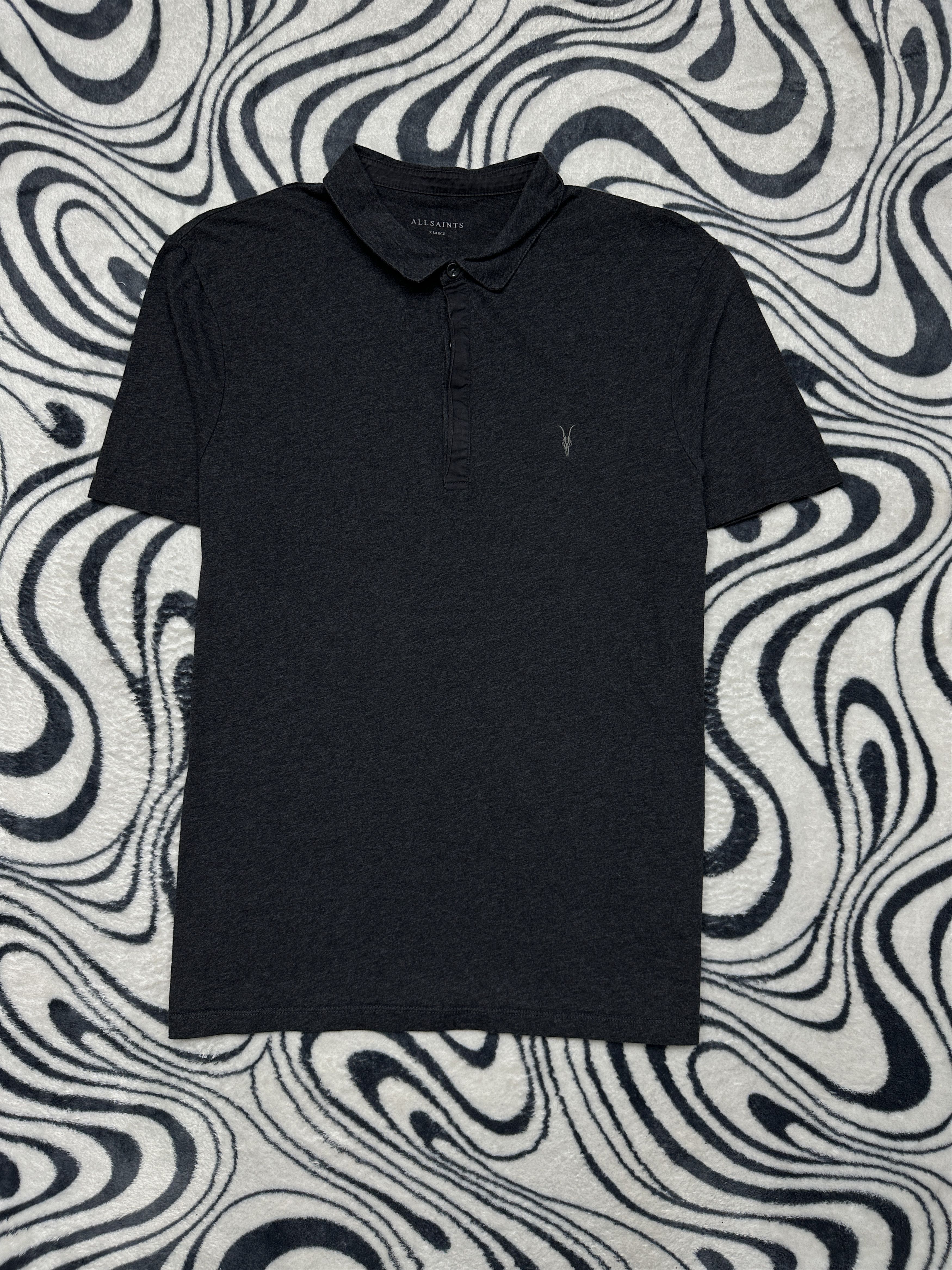 Allsaints AllSaints Mens Brace Polo Shirt Size US XL / EU 56 / 4 - 1 Thumbnail
