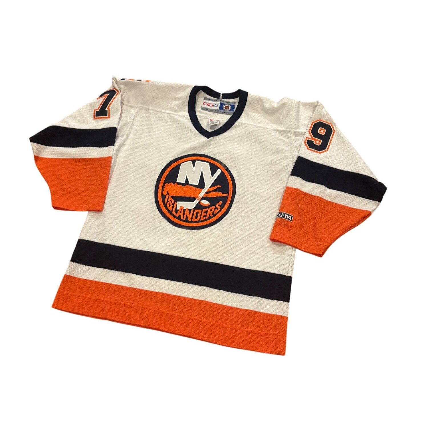 Ccm Rare Vintage CCM New York Islanders Alexei Yashin #79 White Size US M / EU 48-50 / 2 - 4 Thumbnail
