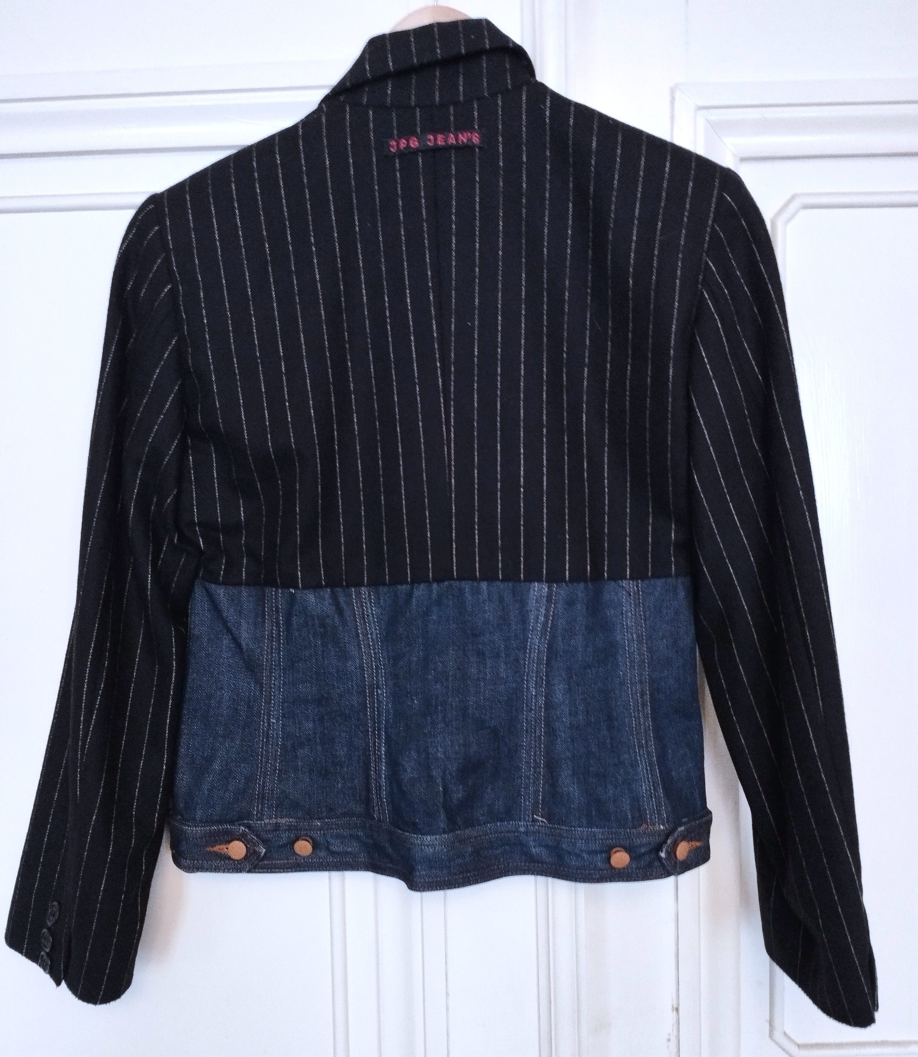 Jean Paul Gaultier Veste Laine Denim T S/M