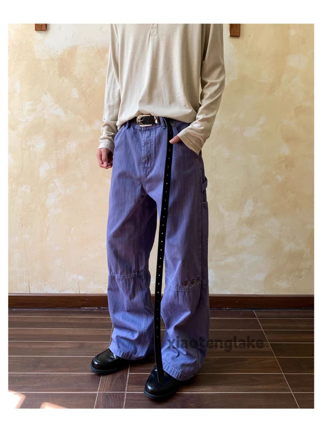 Vintage ltx vintage washed faded loose baggy workwear pants Size US 30 / EU 46 - 6 Thumbnail