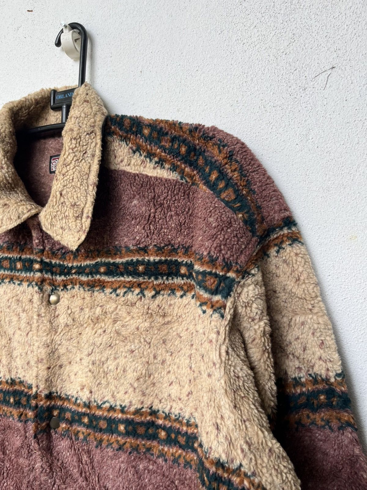 Jams World 💥RARE💥JAMI ISLAND Deep Pile Fleece Rare Aztec Fullprinted Size US L / EU 52-54 / 3 - 4 Thumbnail