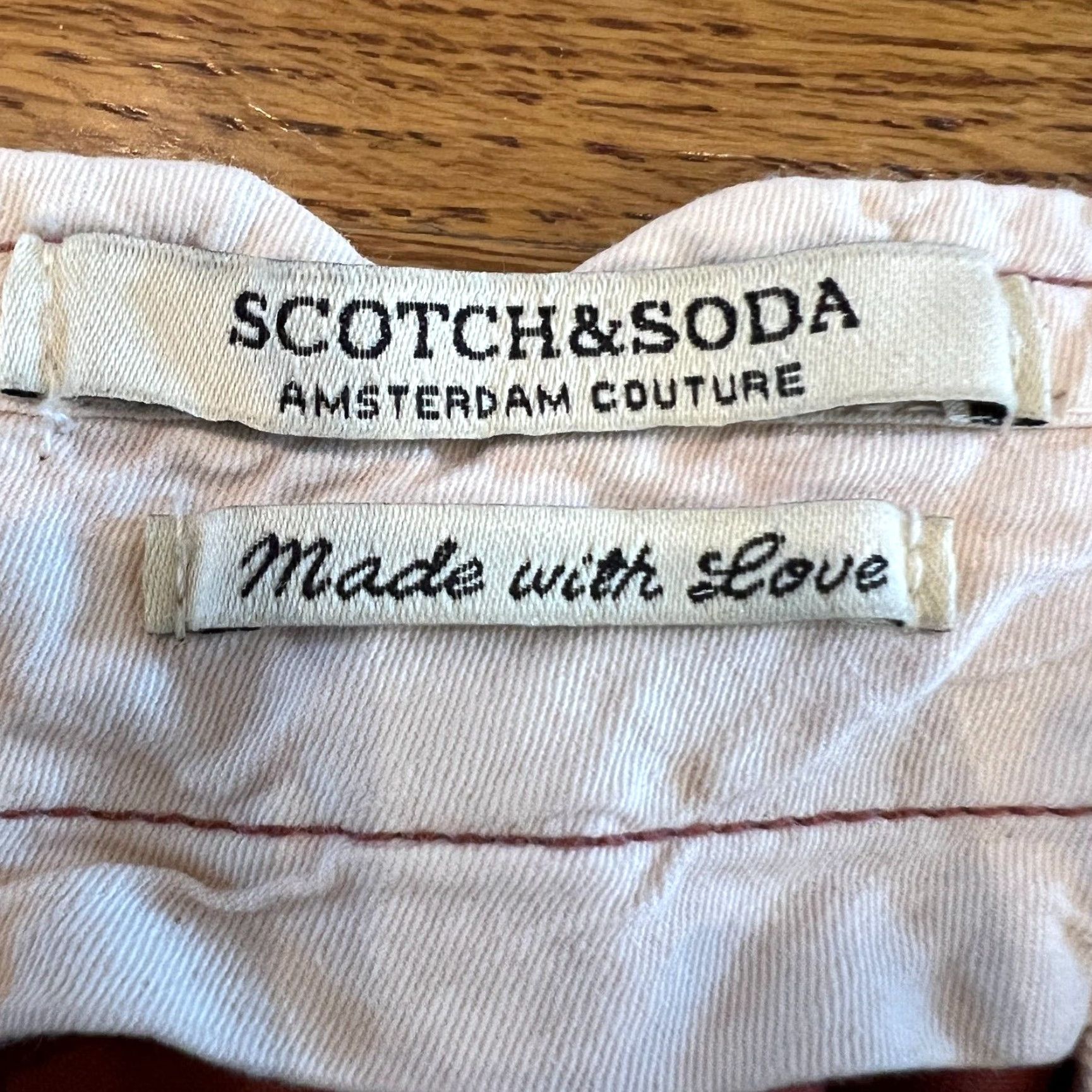 Scotch & Soda VINTAGE Scotch & Soda Men's Chino Trousers Size W30 L34 Skinny Fit Orange Cotton 90s Casual Size US 30 / EU 46 - 2 Thumbnail