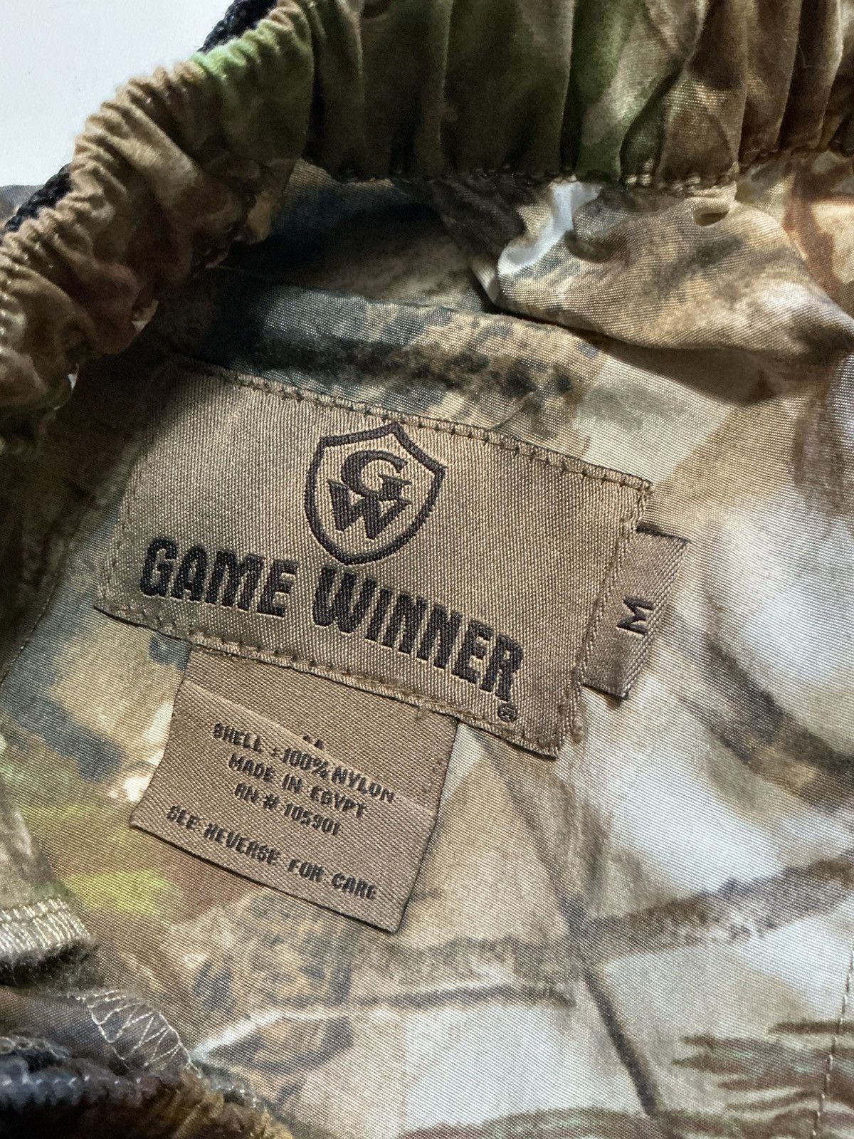 Other Game Winner APG RealTree Camo Camouflage Belted Cargo Pants Size US 32 / EU 48 - 4 Thumbnail
