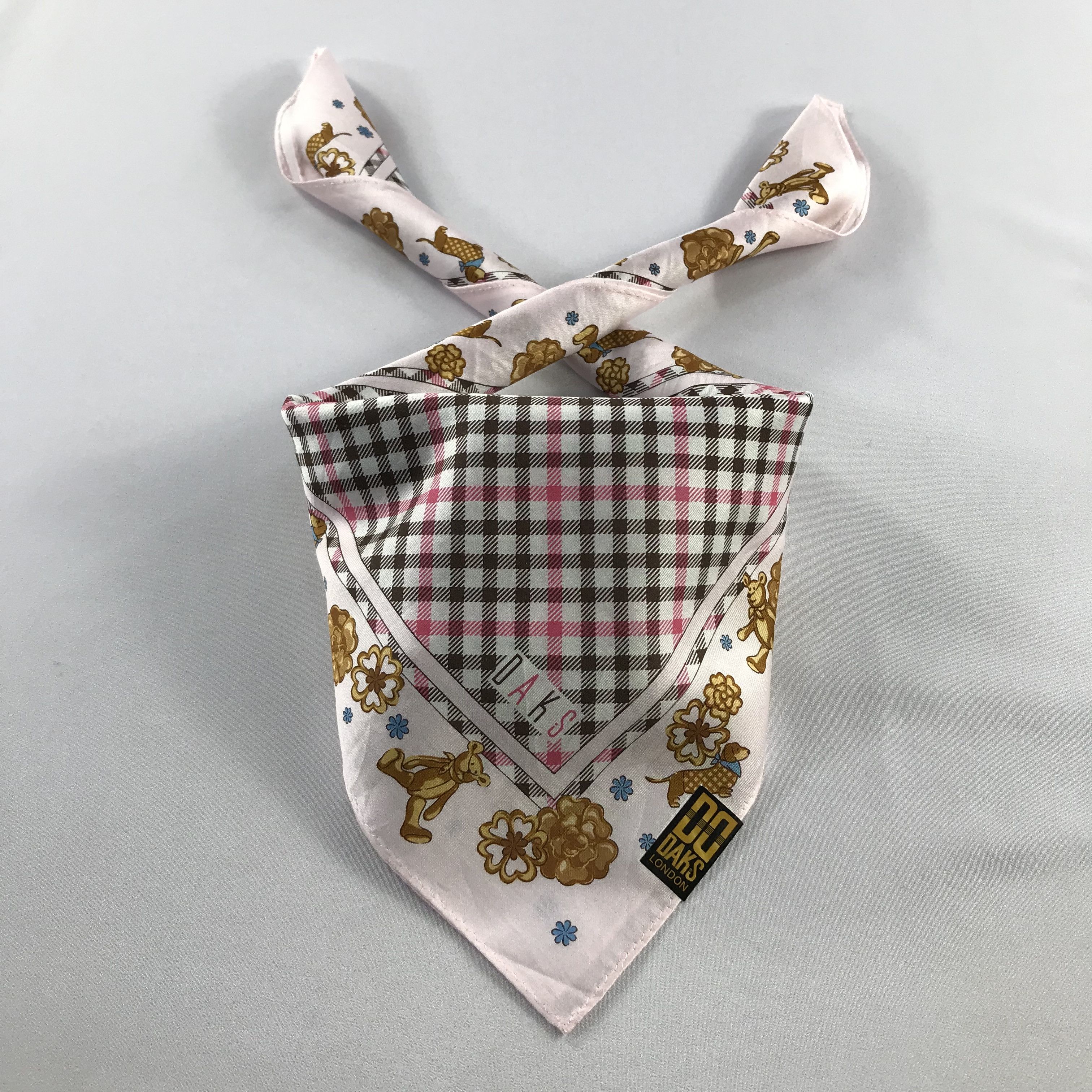 DAKS Daks London Handkerchief / Bandana / Neckerchief C557 Size ONE SIZE - 1 Thumbnail