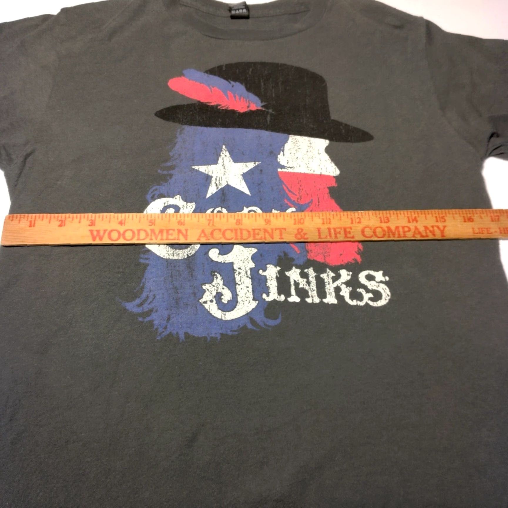 Tultex Cody Jinks T Shirt Unisex Small Gray Graphic Profile Country Music Singer Shirt Men’s S Interactive Crew Neck Short Sleeve Cotton Tultex Size US S / EU 44-46 / 1 - 4 Thumbnail