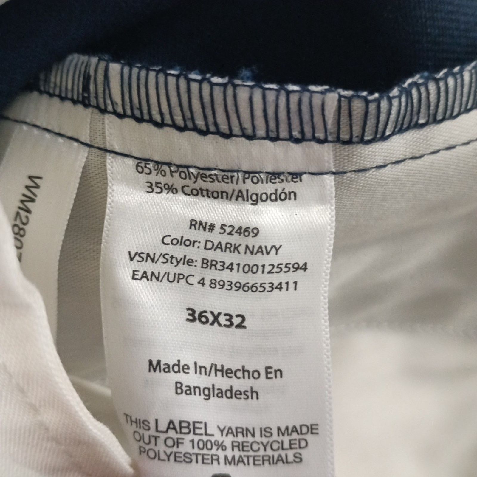Other Brahma Men's Work Tough Pants Size 36x32 Blue Relaxed Fit Size US 36 / EU 52 - 5 Thumbnail