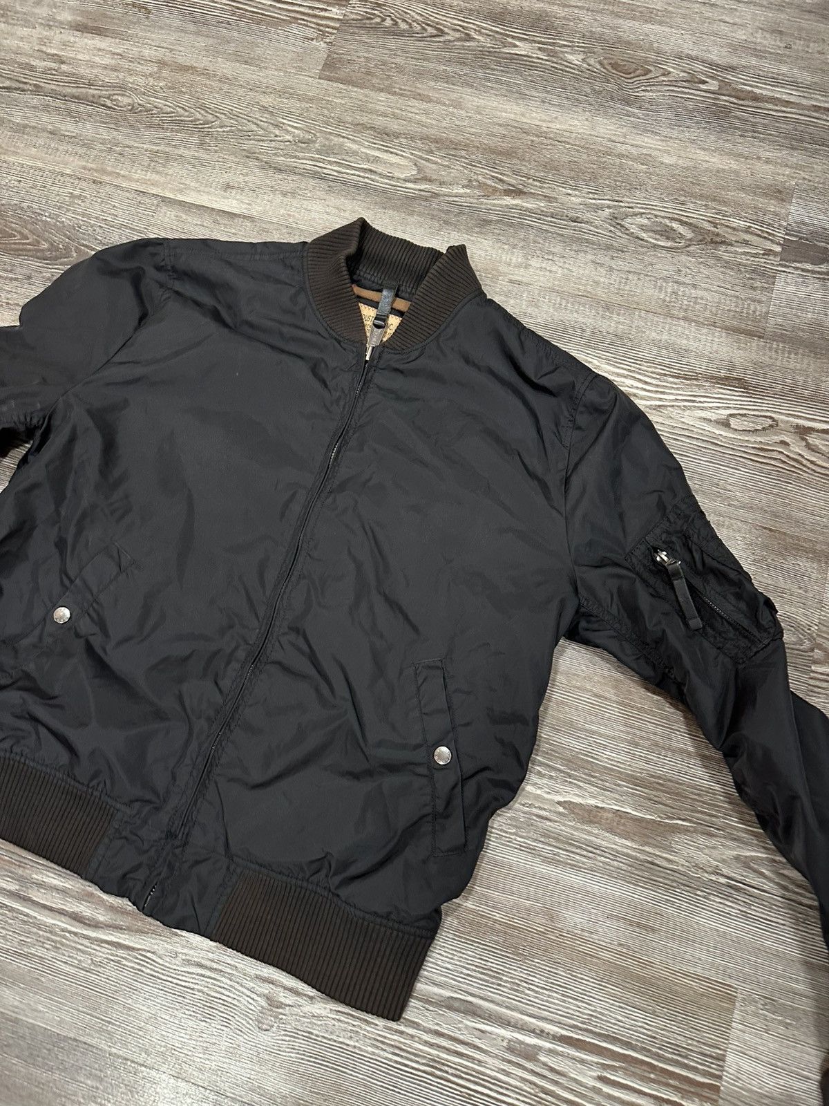 Alpha Industries × Vintage Vintage Alpha Industries Bomber Jacket Size L Size US L / EU 52-54 / 3 - 3 Thumbnail