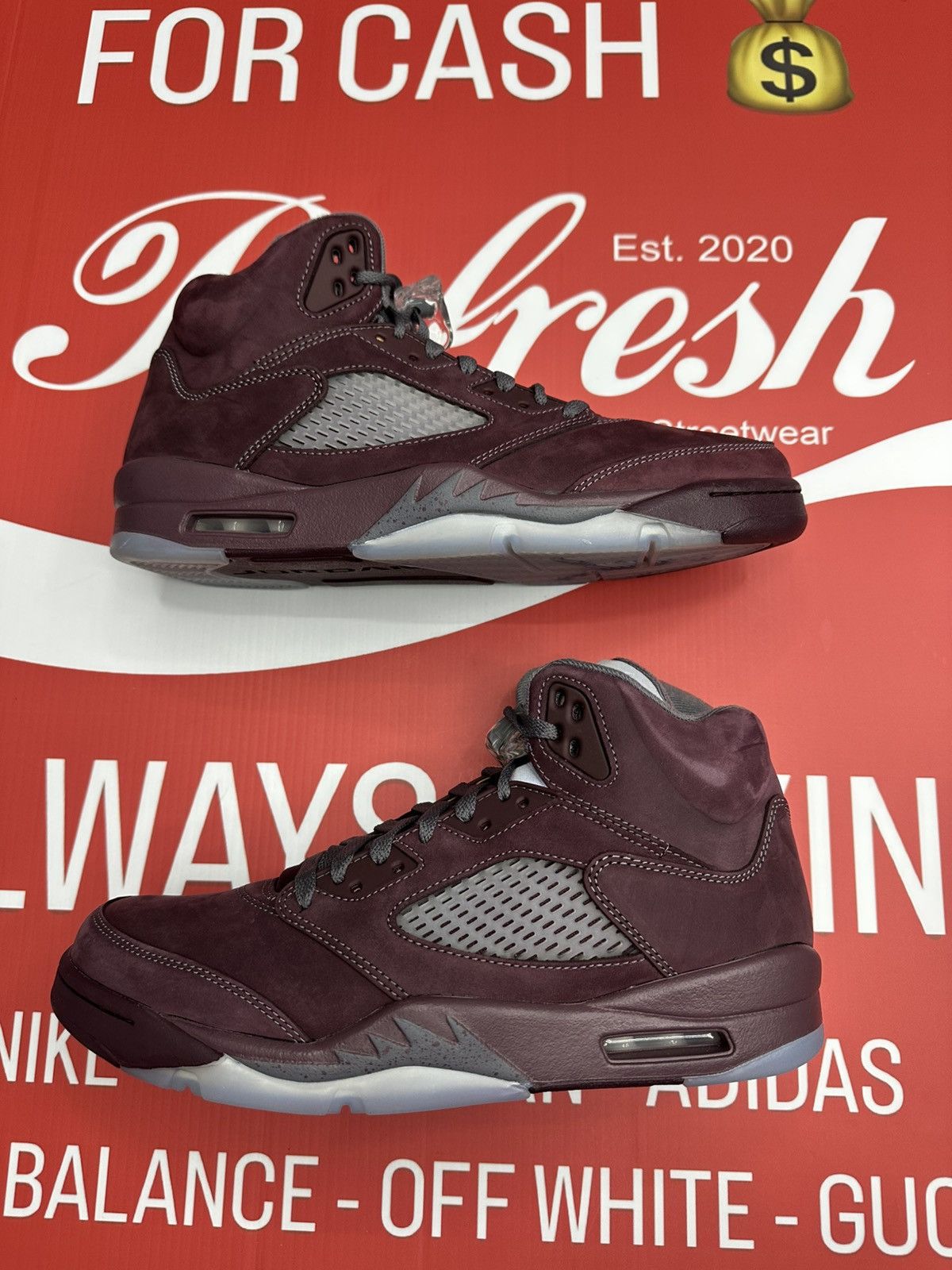 Jordan Brand Air Jordan 5 Burgundy Size 11 Size US 11 / EU 44 - 2 Thumbnail