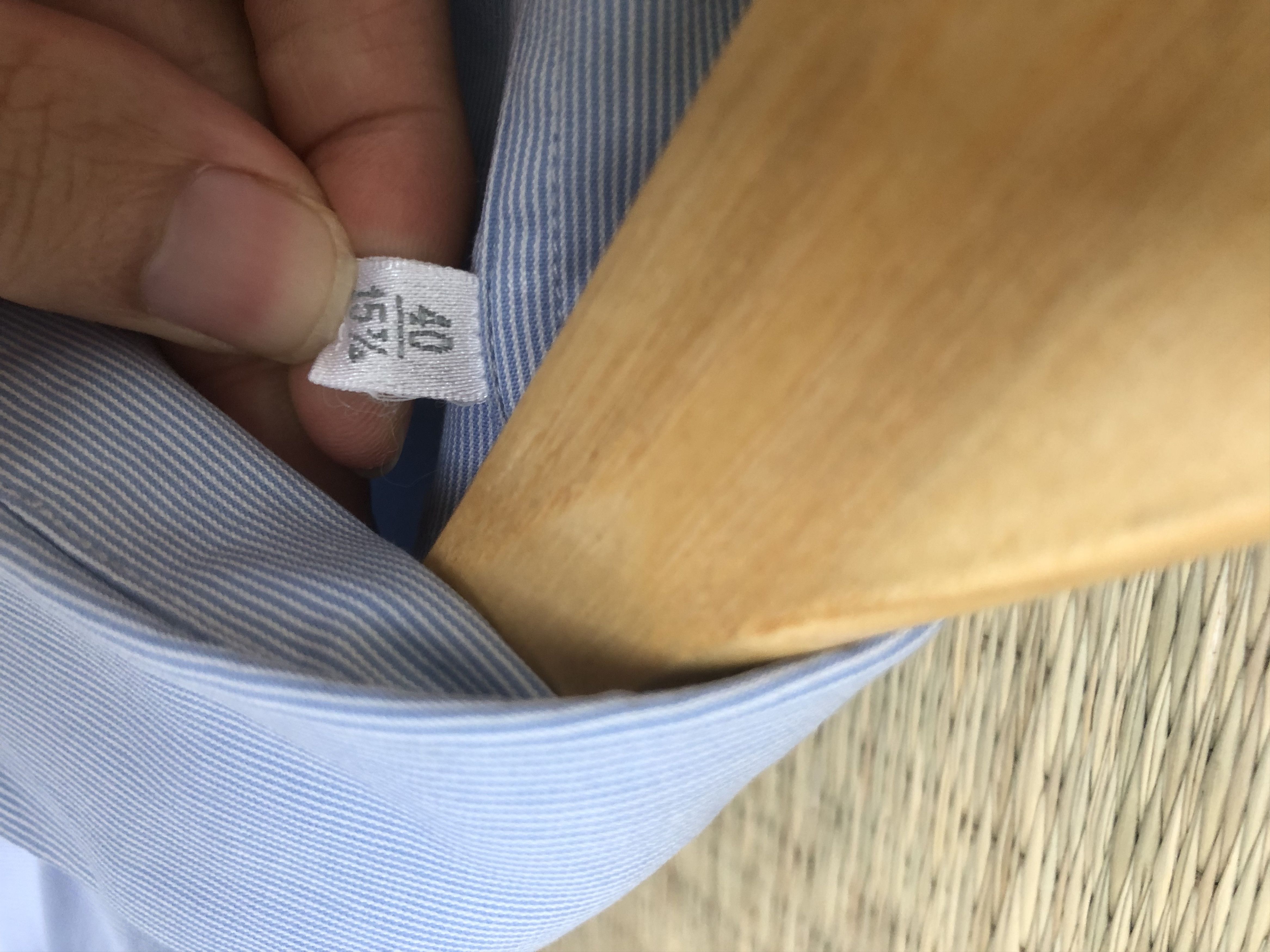Jil Sander baby blue dress shirt Size US S / EU 44-46 / 1 - 7 Thumbnail