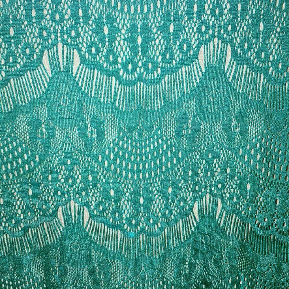 Designer Accidentally in Love Teal Lace Dress - Size S Size S / US 4 / IT 40 - 3 Thumbnail