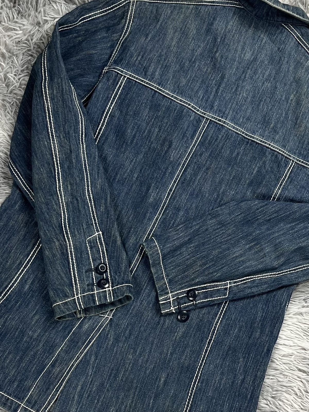 Vintage Vintage Prime Clothing Jacket Denim Size US L / EU 52-54 / 3 - 9 Thumbnail